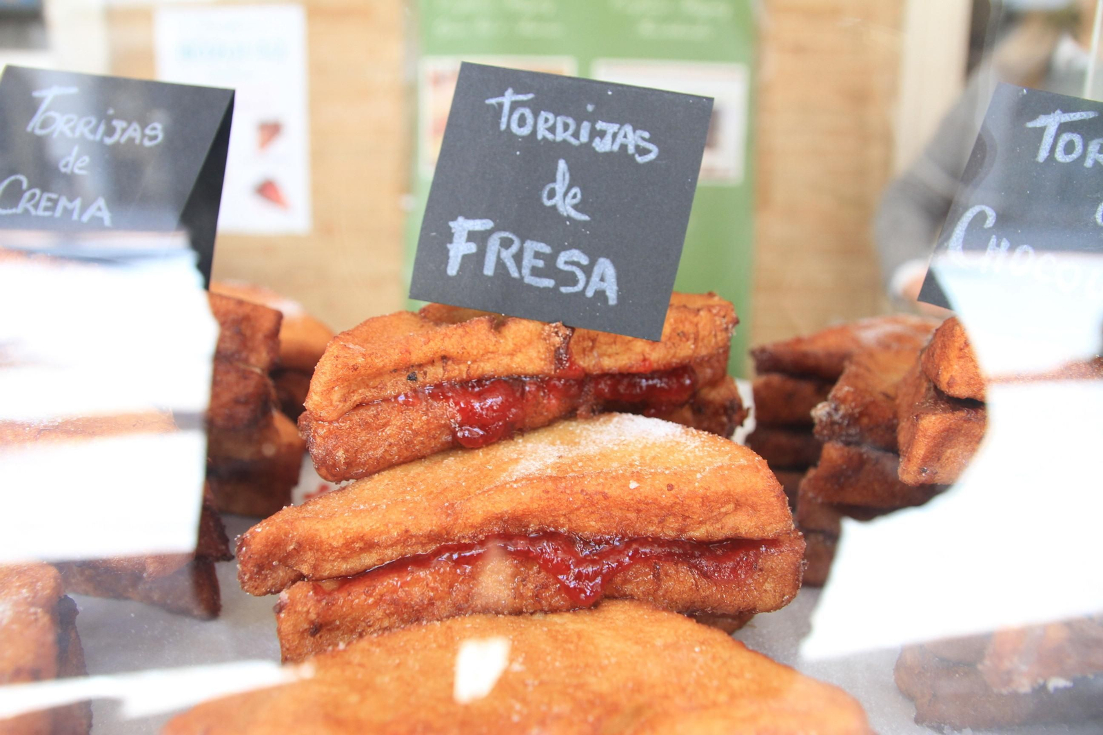 Torrijas de fresas.
