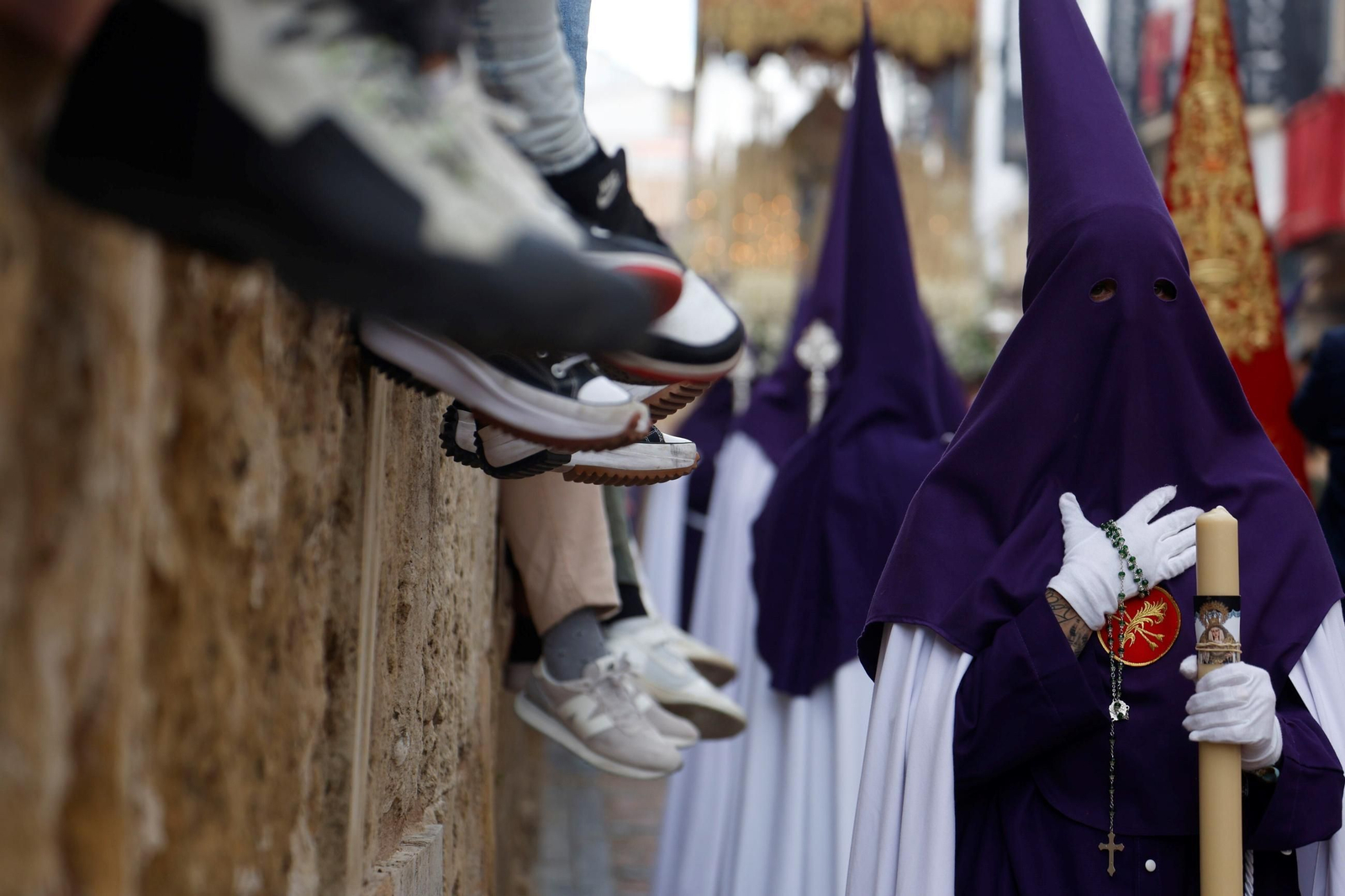 La procesión de la Agonía en este Martes Santo de Córdoba, en imágenes