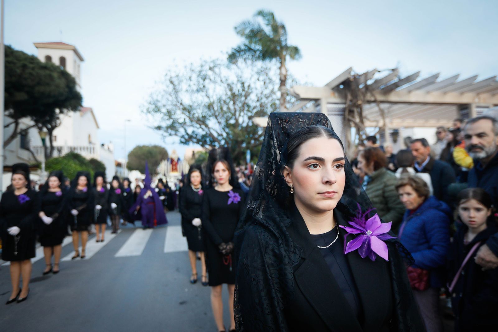 La procesión del Encuentro, en imágenes