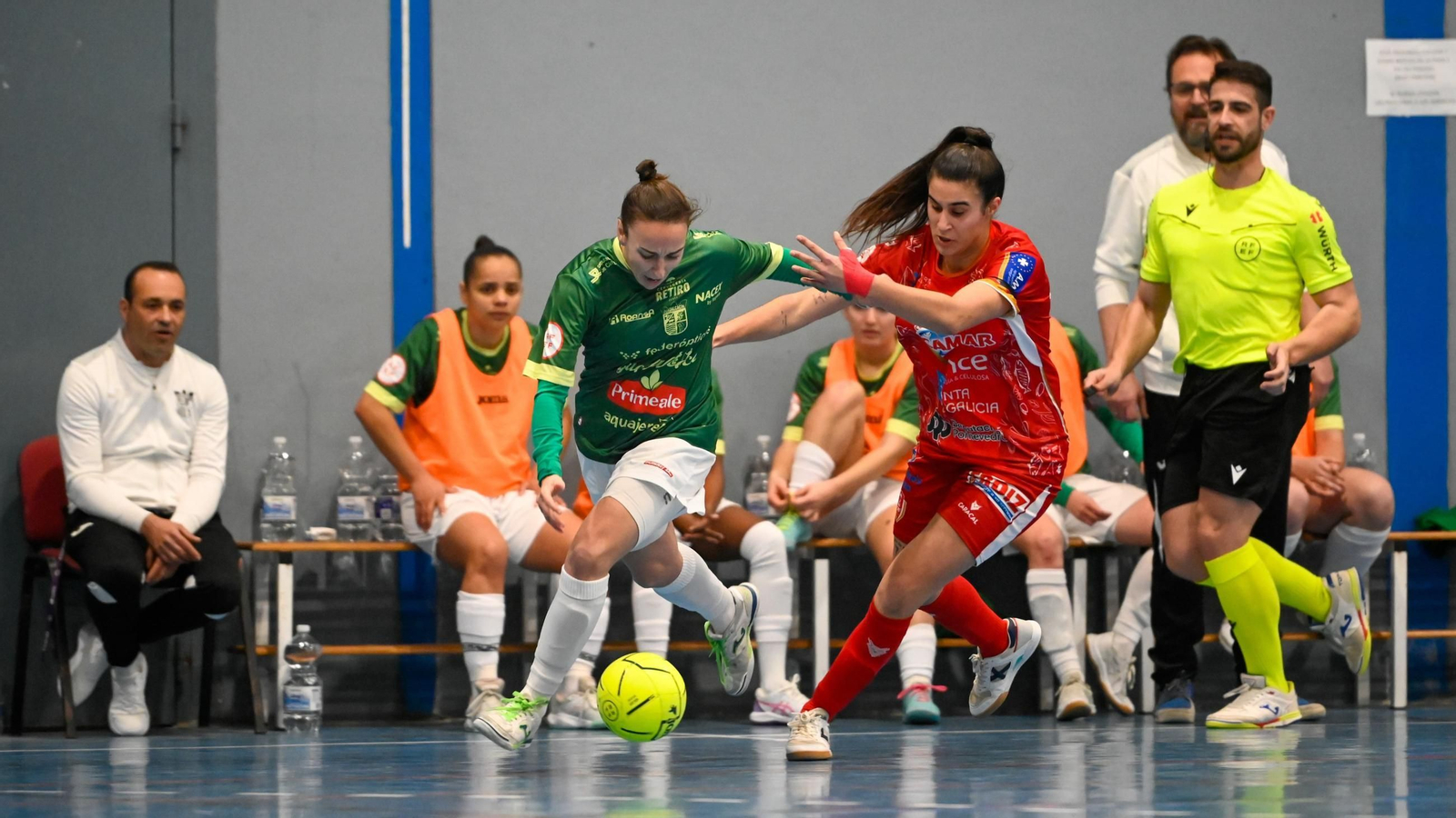 Guadalcacín FSF y Poio disputaron un intenso partido en el Jerónimo Osorio.