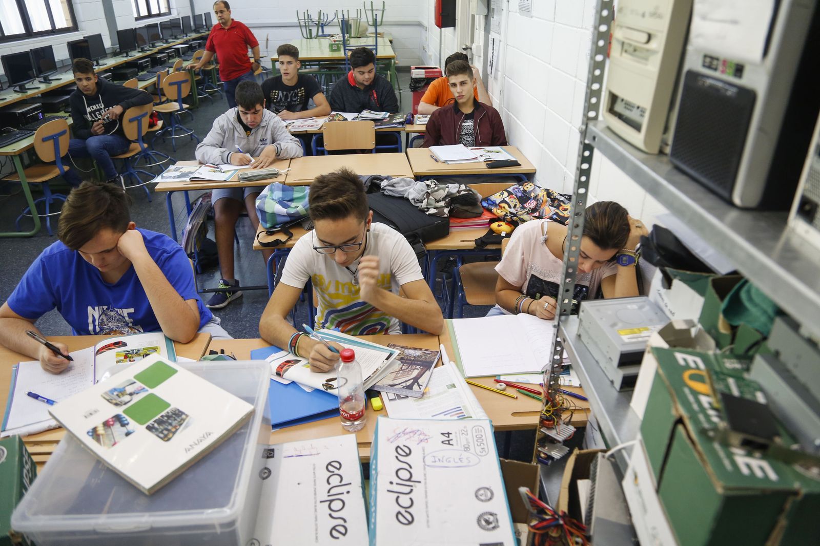 Clase de Formación Profesional.