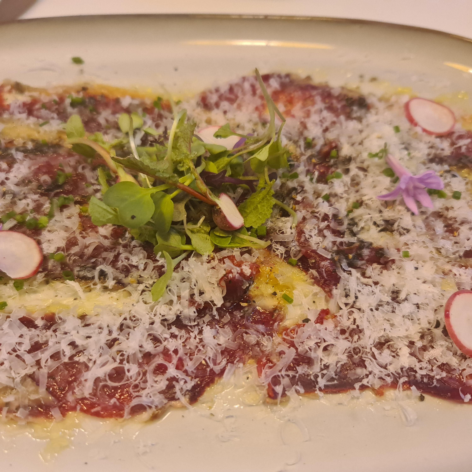 Carpaccio de picaña