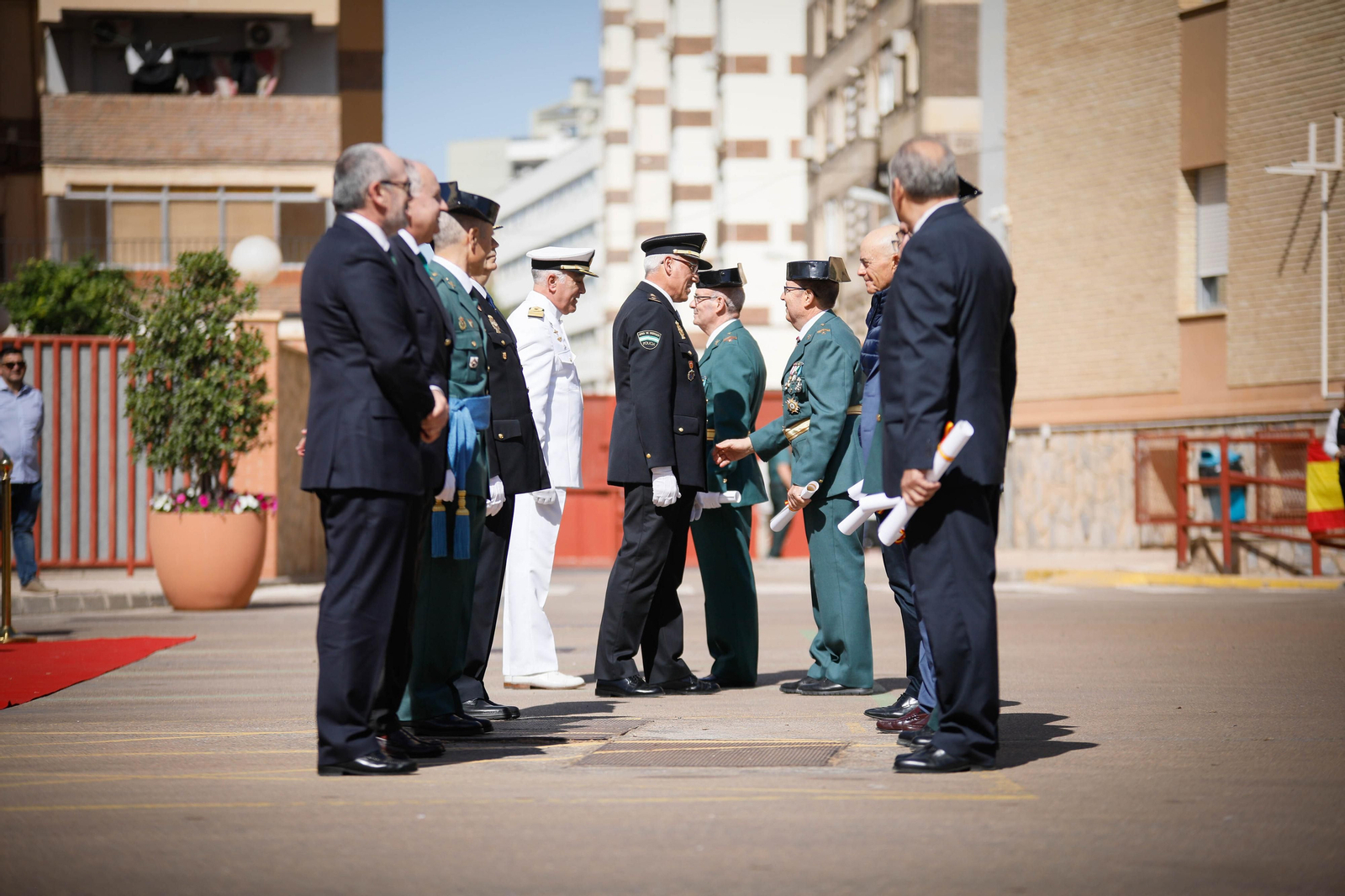 Fotogalería del 180 aniversario de la Guardia Civil.