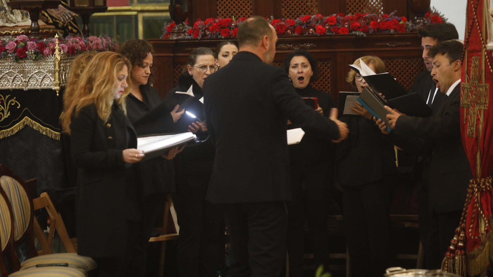 Fotos del Viernes Santo en Tarifa: Siete Palabras.