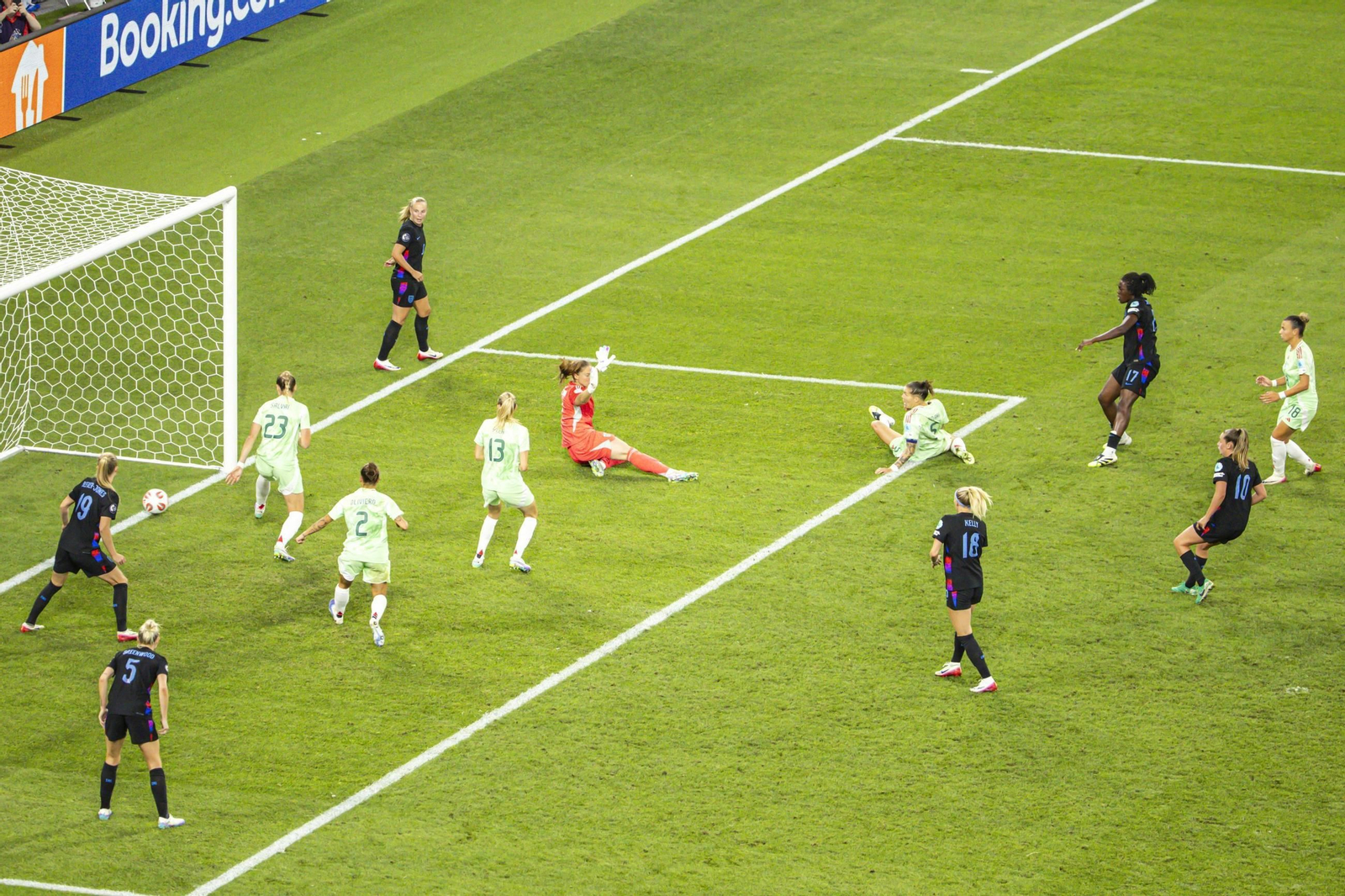 Las imágenes del Inglaterra-Italia