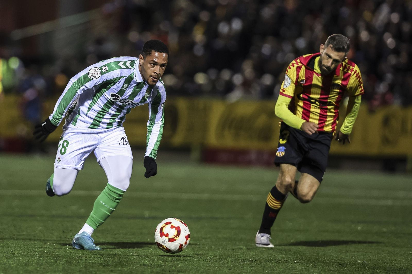 Las fotos del Sant Andreu - Betis de Copa del Rey