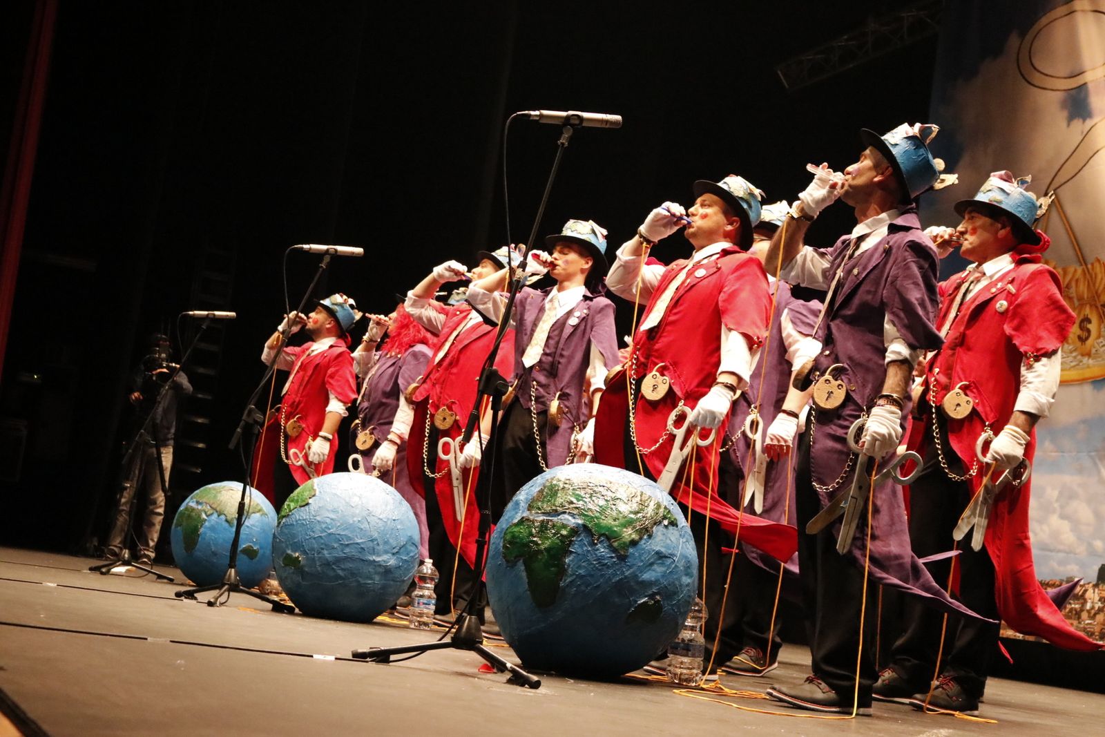 Imágenes de la II Semifinal del Carnaval de la Concha Fina en La Línea
