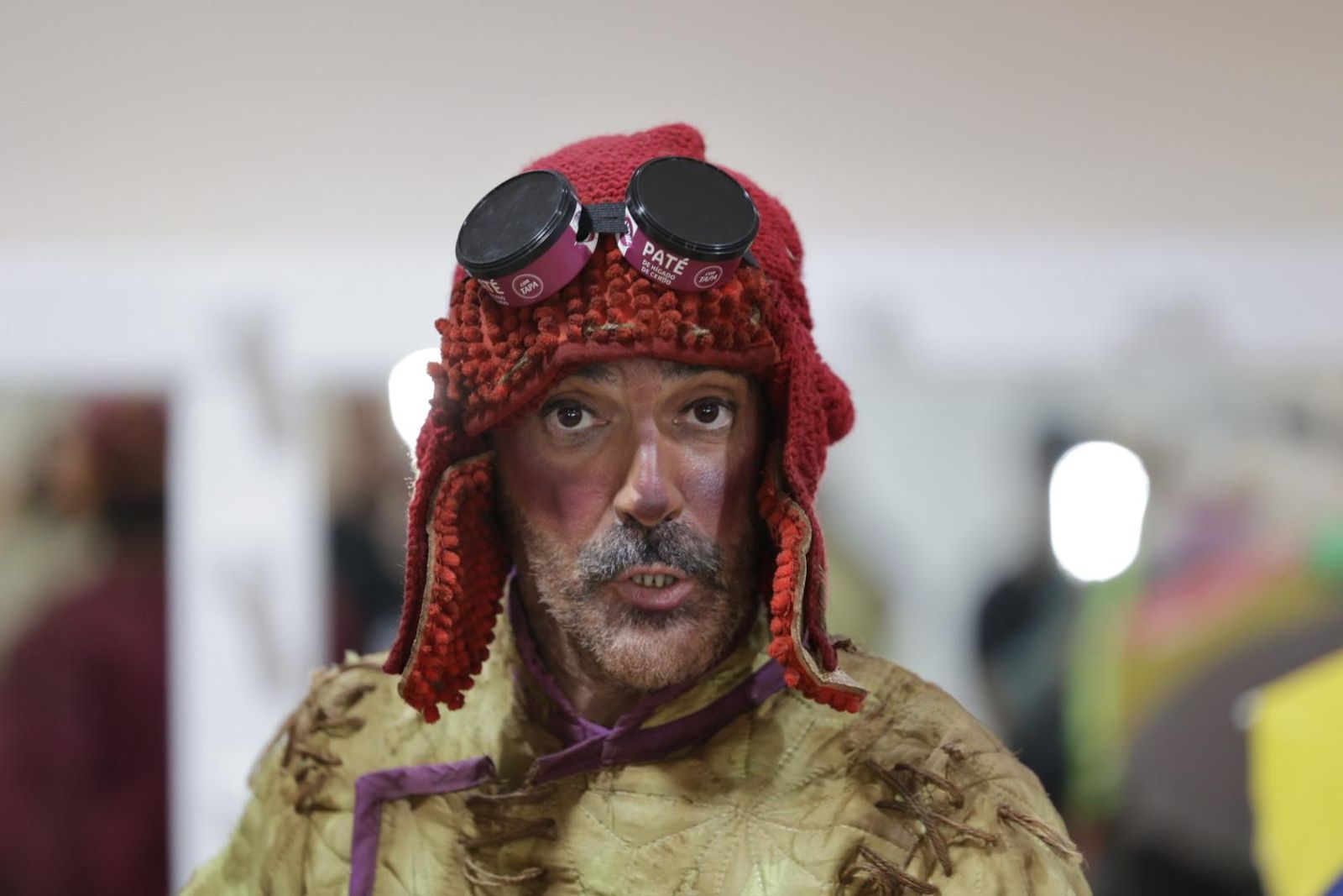 José Manuel Figueroa 'Figue', en camerinos.