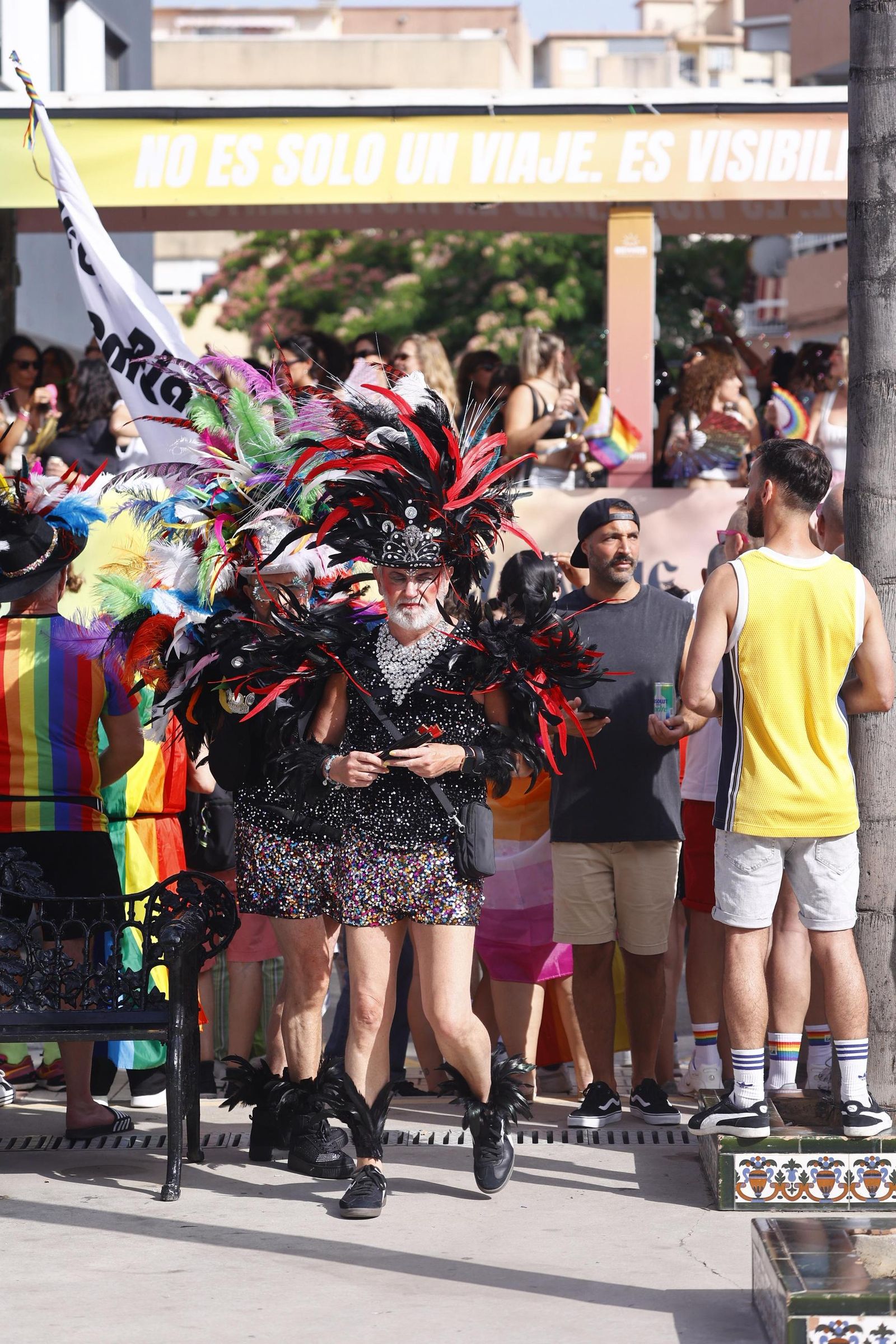 La manifestación del Pride de Torremolinos, en imágenes
