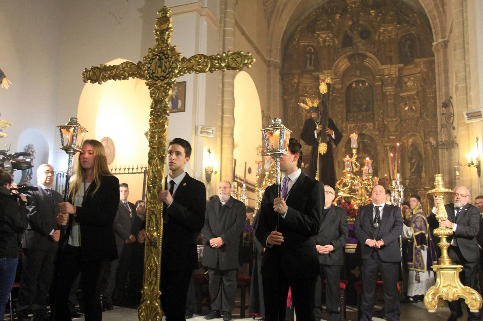 Imágenes del Vía Crucis Oficial de la Semana Santa presidido por el Señor de Pasión