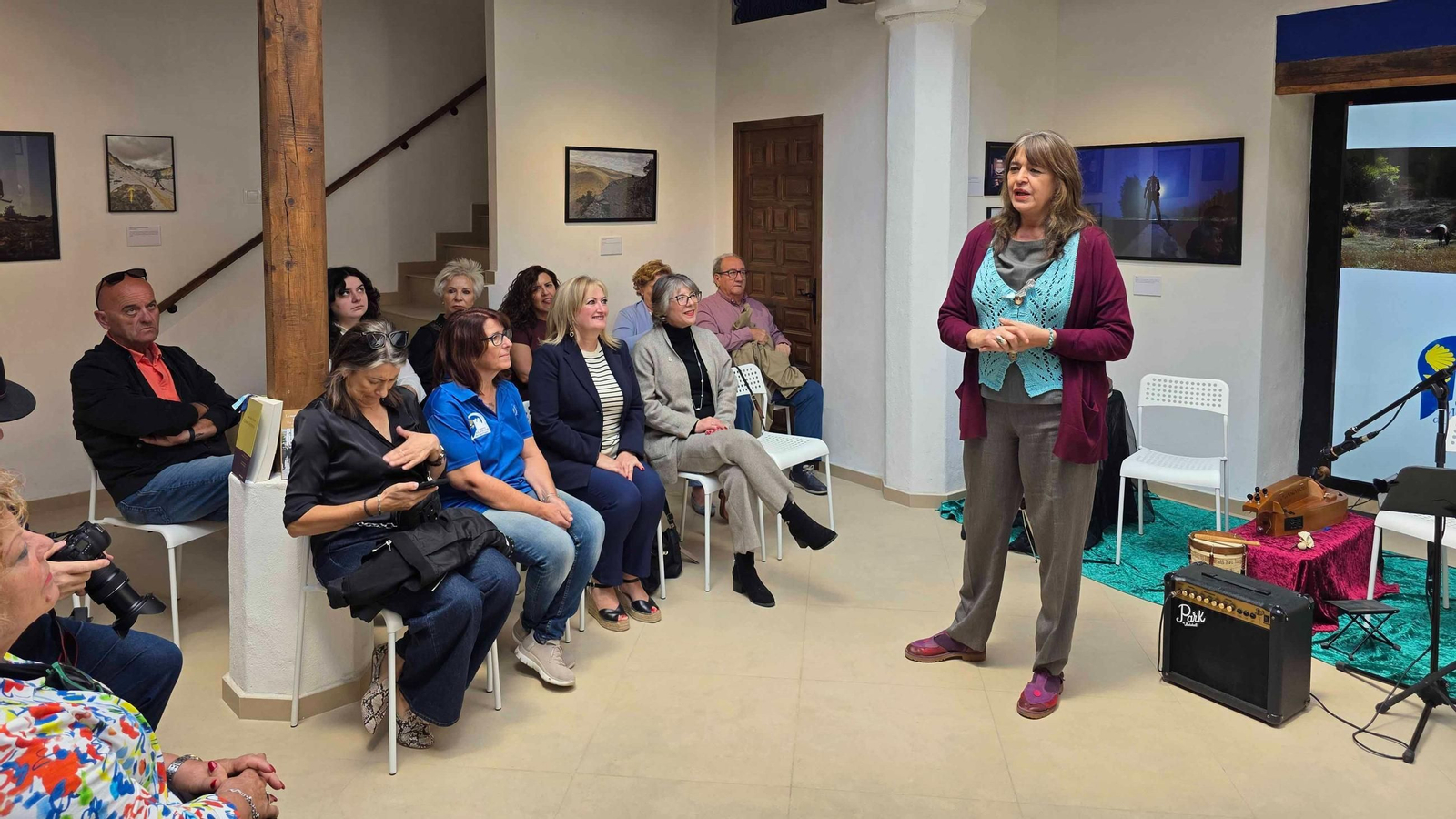 Inauguración de la exposición fotográfica "El Camino de los Sentidos"