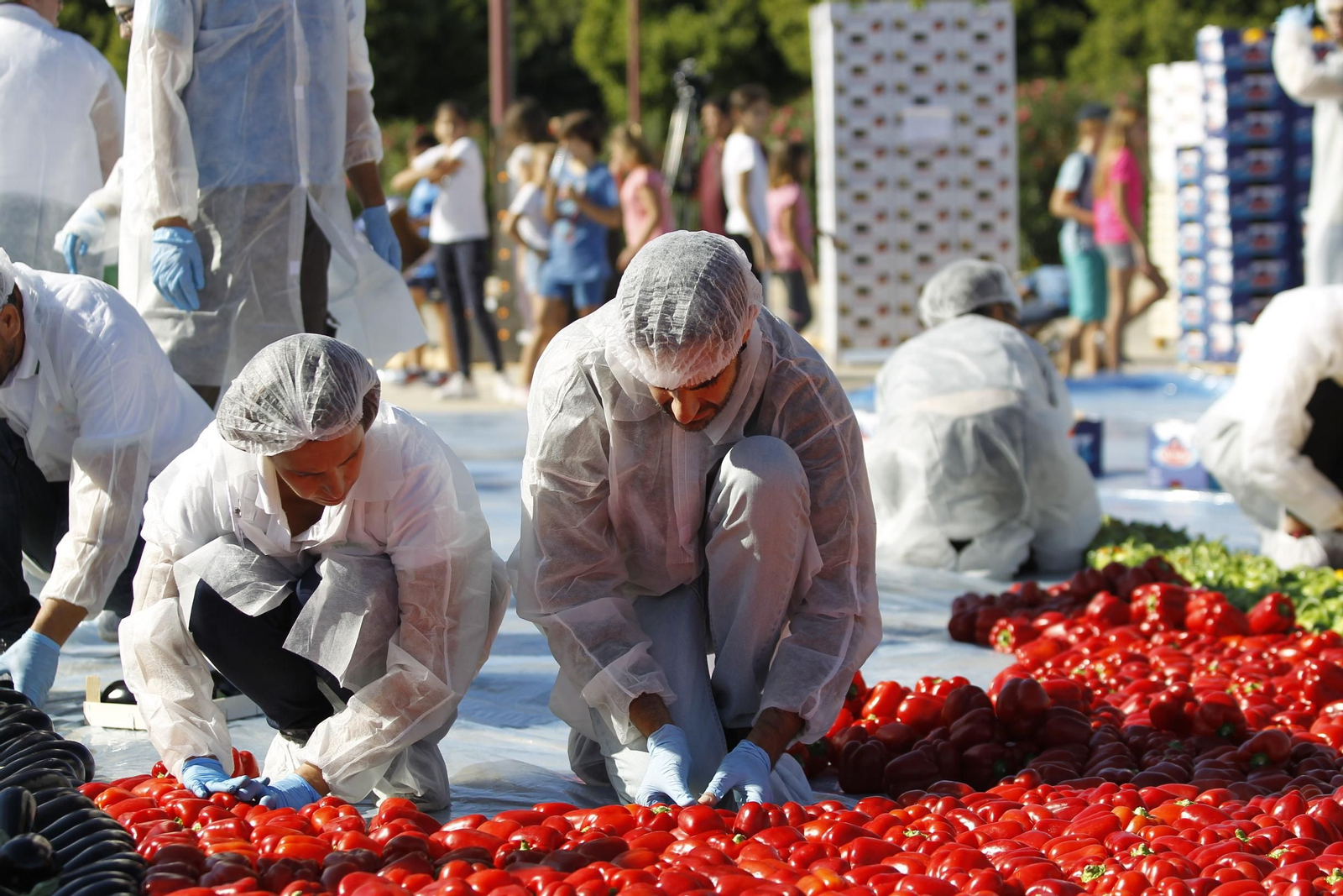 Fotogalería Récord Guinness Corazón Hortalizas Almería