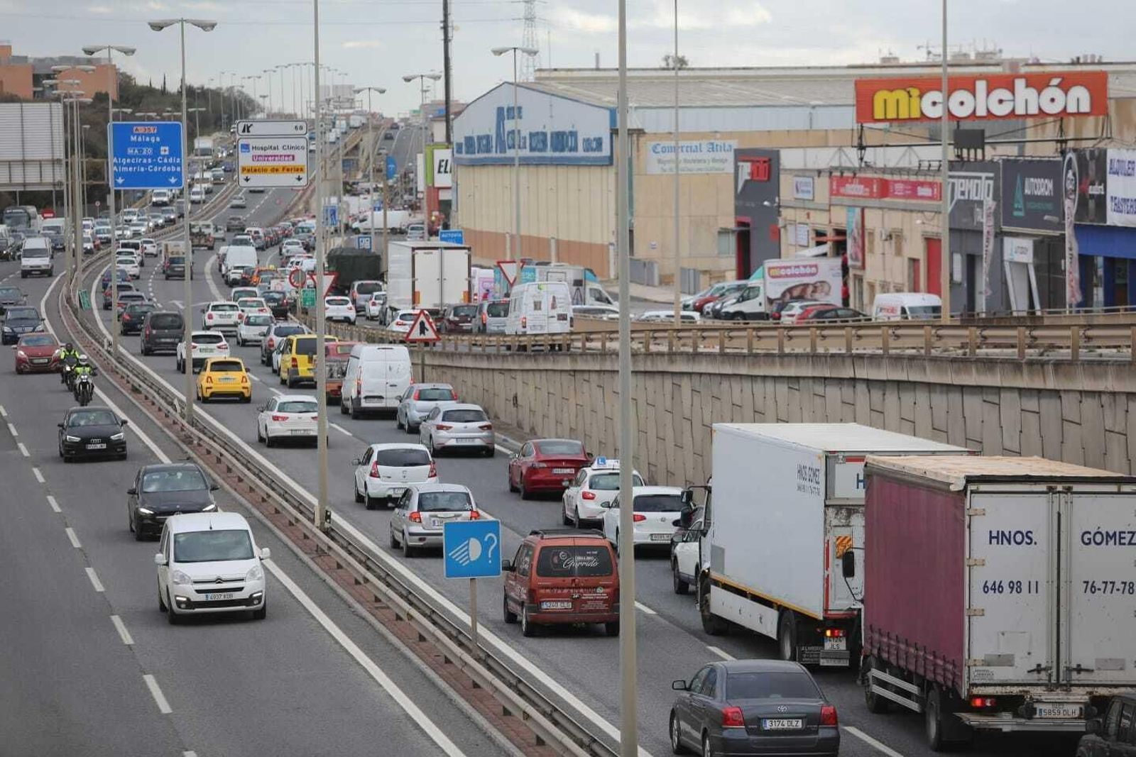 Paro de transportistas en Málaga: Una semana de protestas