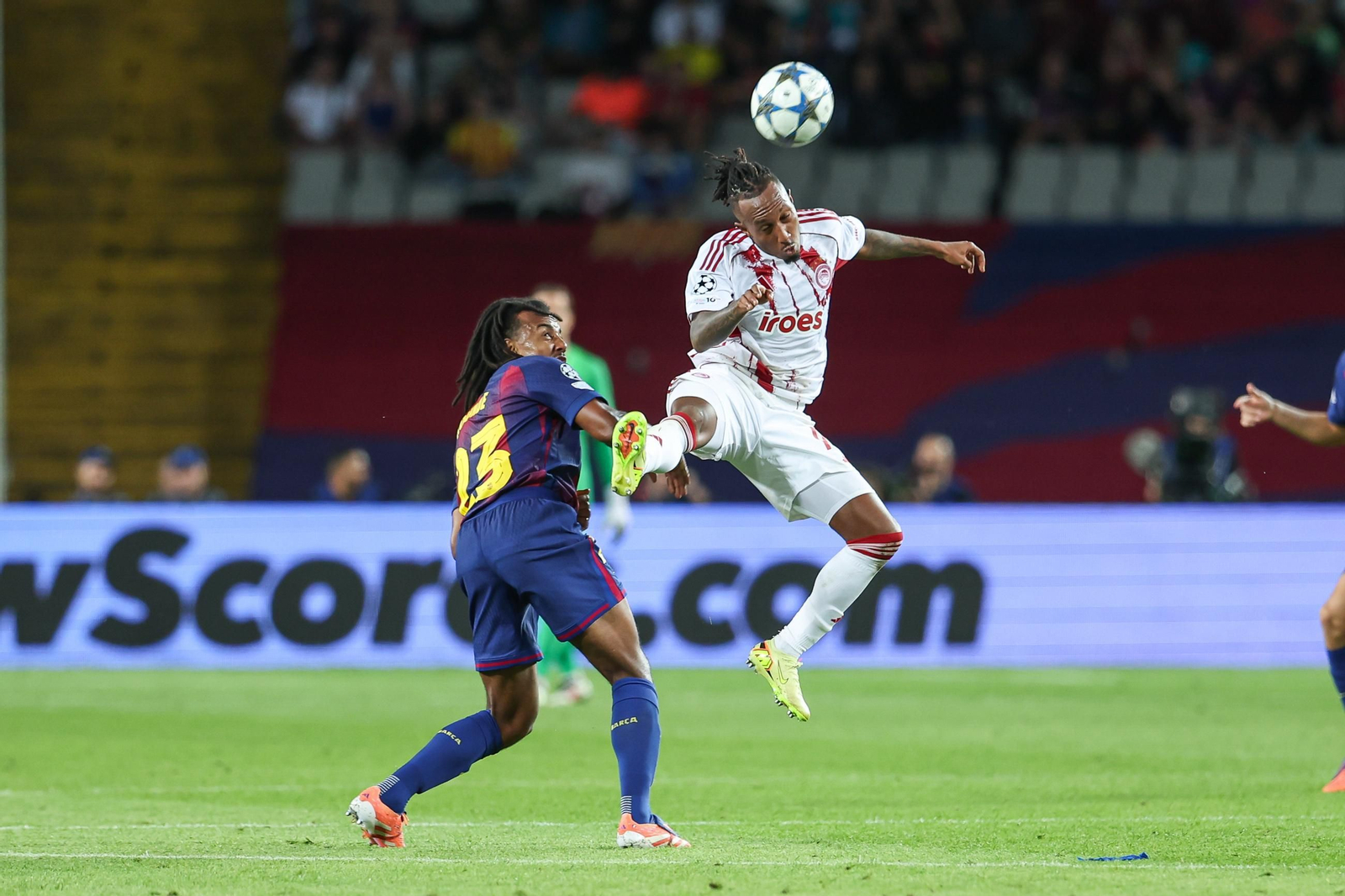 Las fotos del Barcelona-Olympiacos