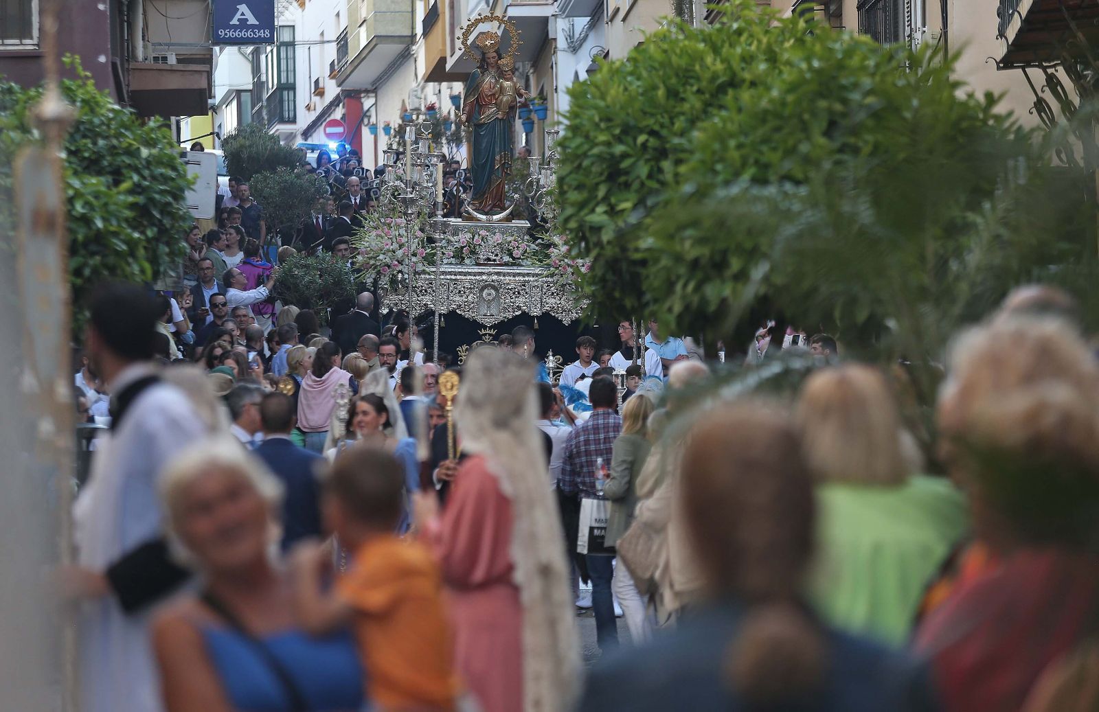 Fotos de la procesión de María Auxiliadora en Algeciras