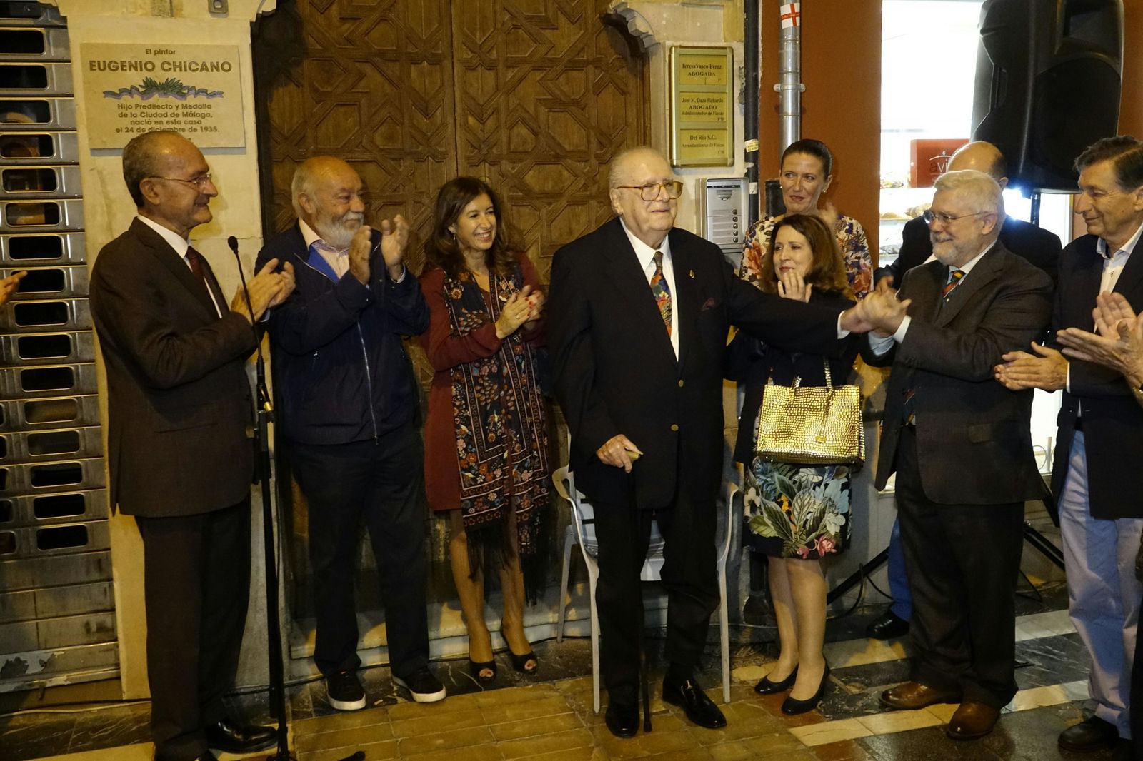 Reconocimiento para Eugenio Chicano en su casa natal