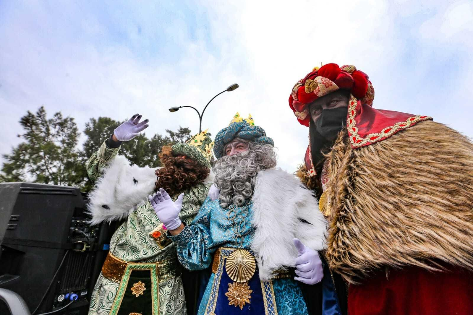 Las imágenes de los Reyes Magos en San Fernando