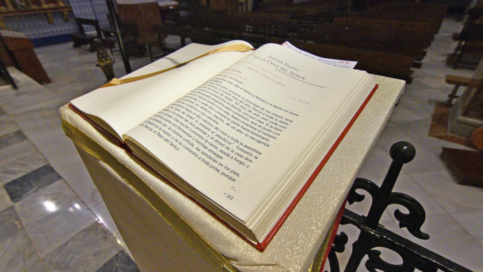 Misa de Jueves Santo en La Línea