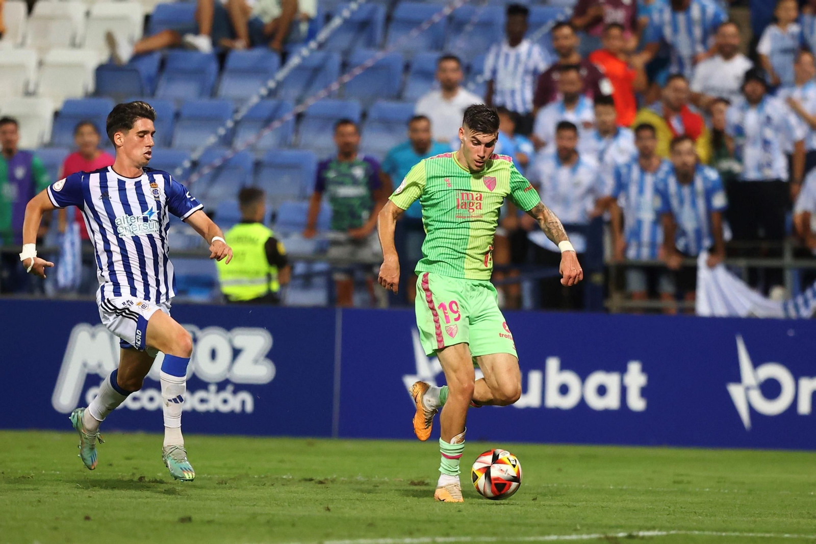 Roberto, su paso por el Málaga CF en fotos