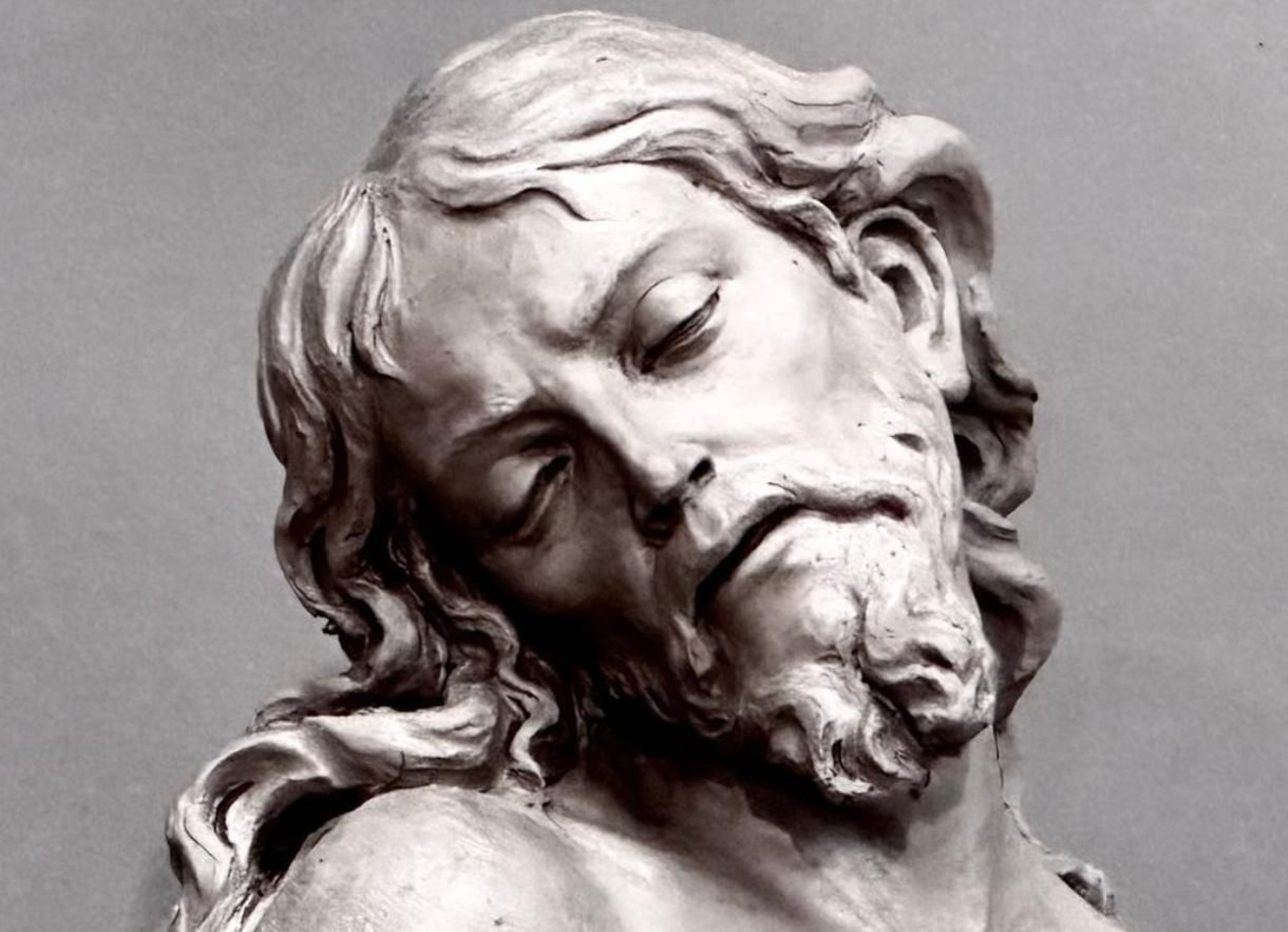 Boceto con la imagen del nuevo Señor del misterio de la Sagrada Mortaja.