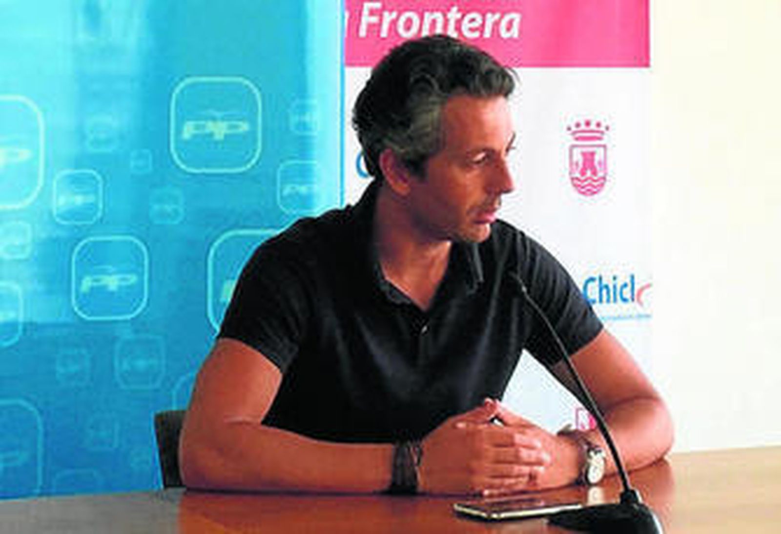 El portavoz popular Andrés Núñez.