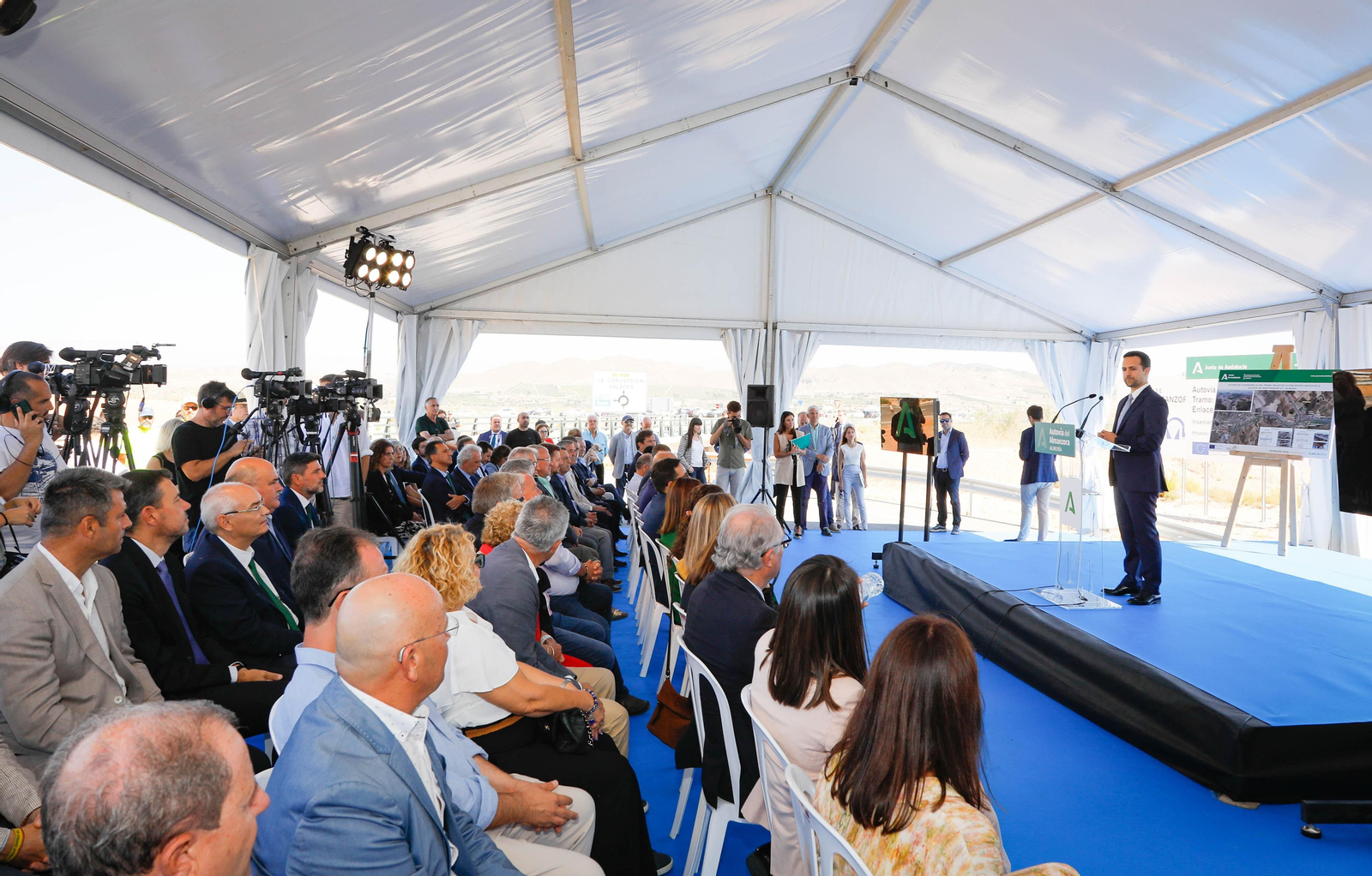 Fotogalería de la inauguración de los últimos tramos de la Autovía del Almanzora