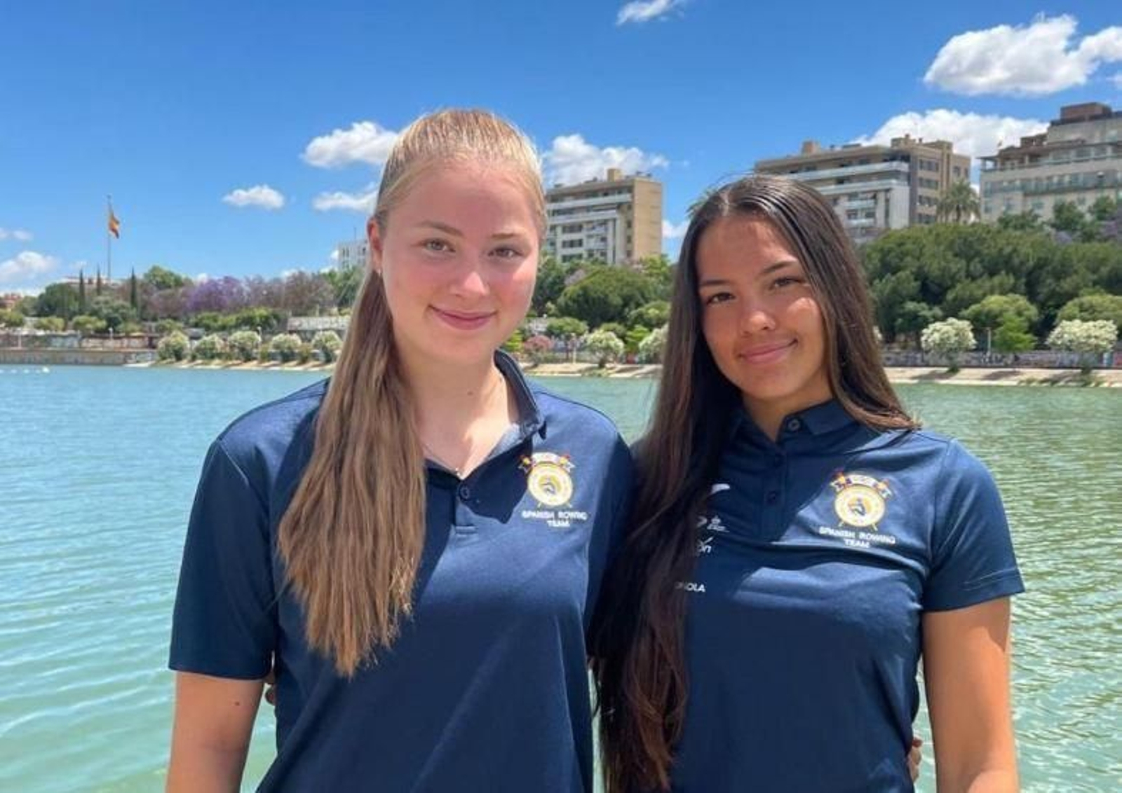 La zaragozana Karla Remacha y la linense Esther Fuerte