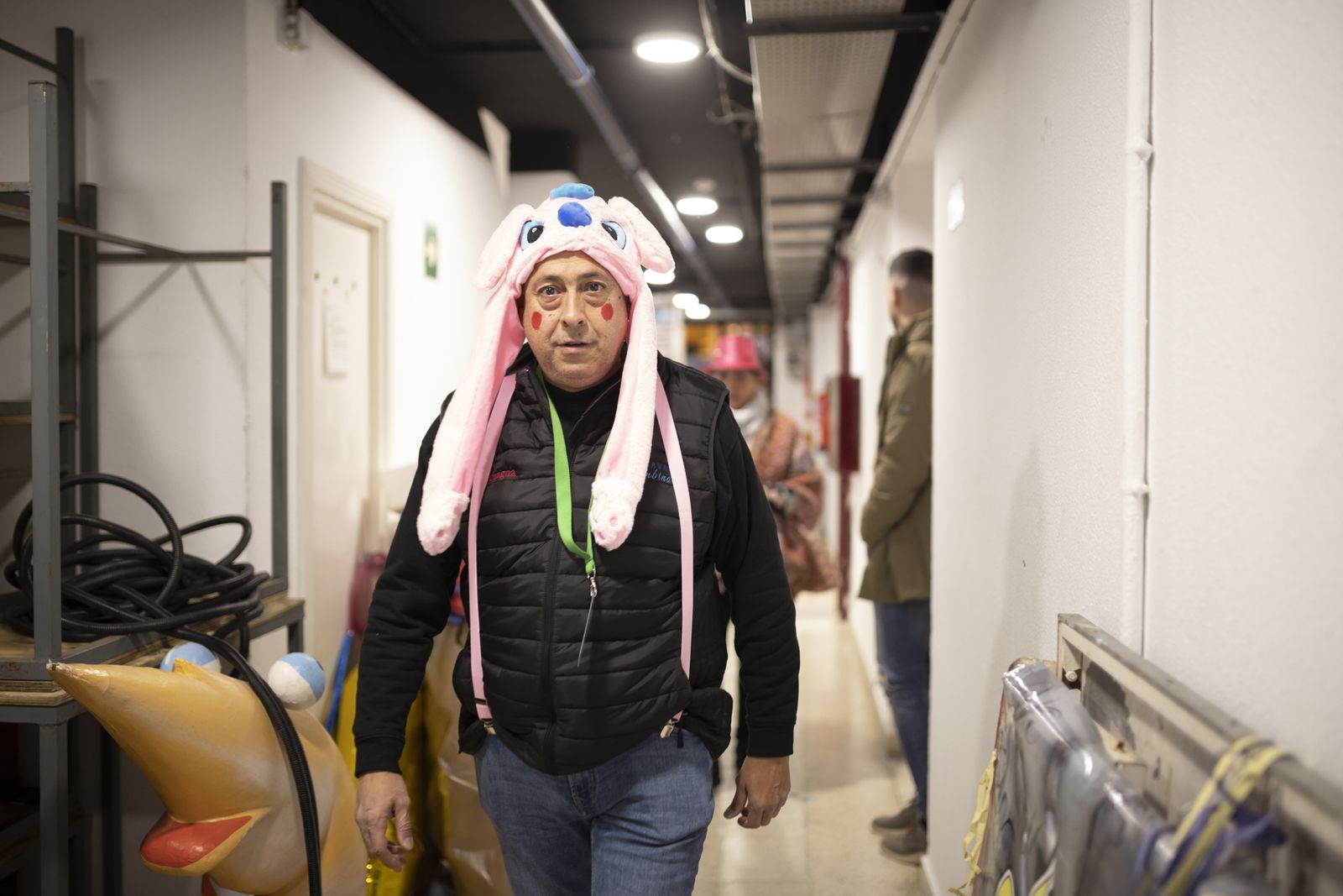 Ambiente en la final  del Carnaval Colombino