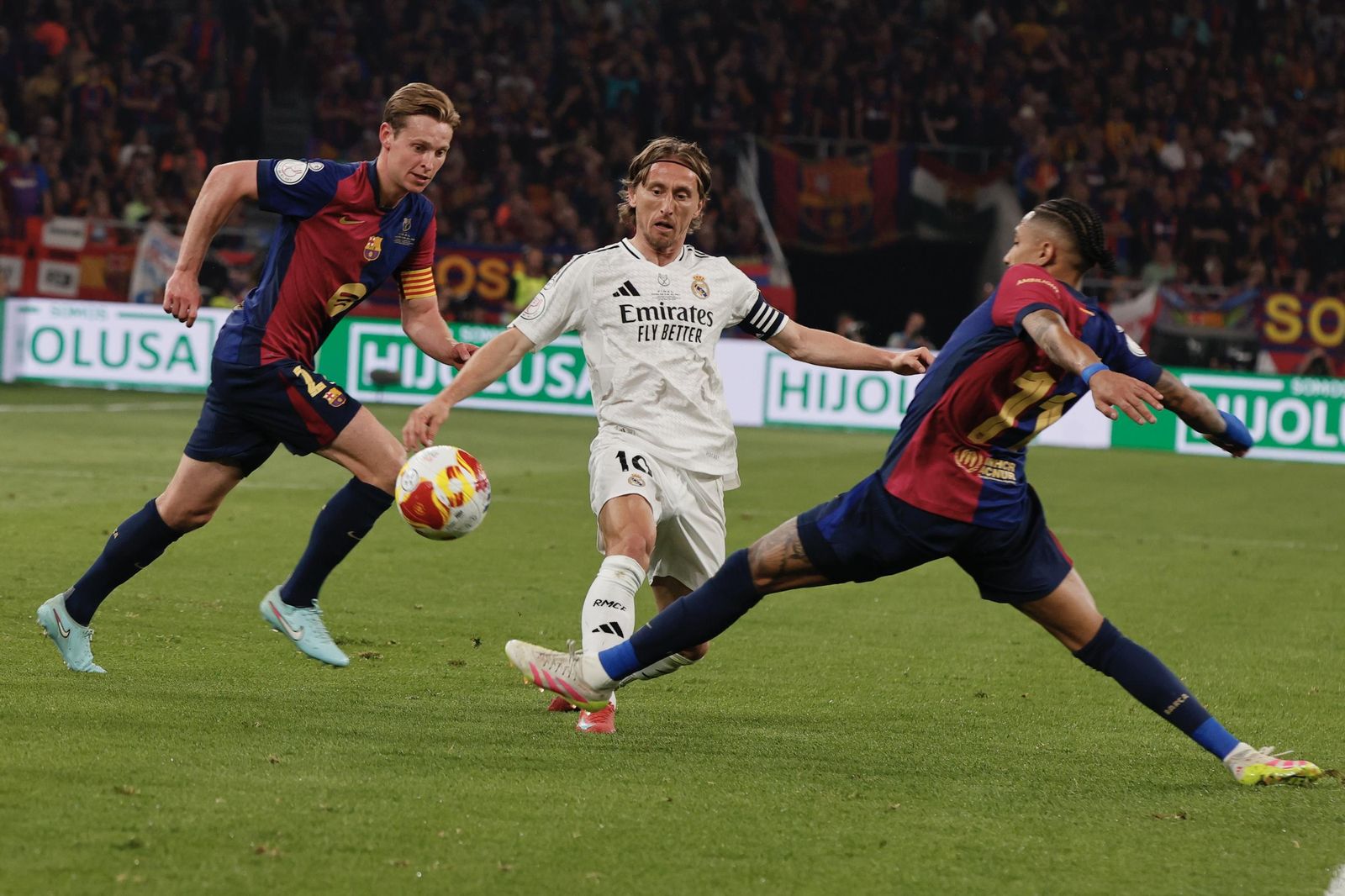 Las imágenes del FC Barcelona - Real Madrid de la Copa del Rey 2025