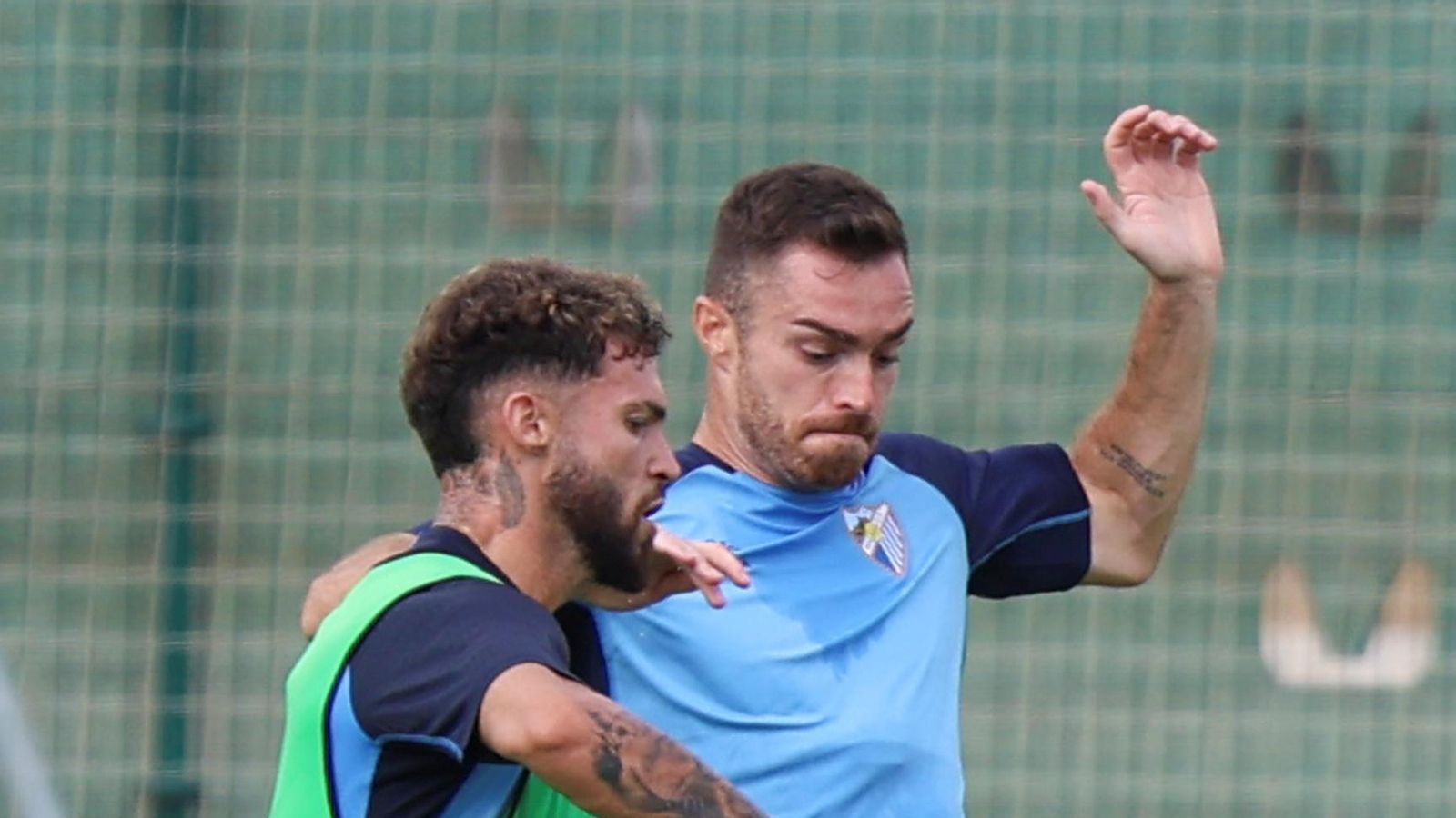El Málaga CF prueba la Ciudad Deportiva de Arraijanal