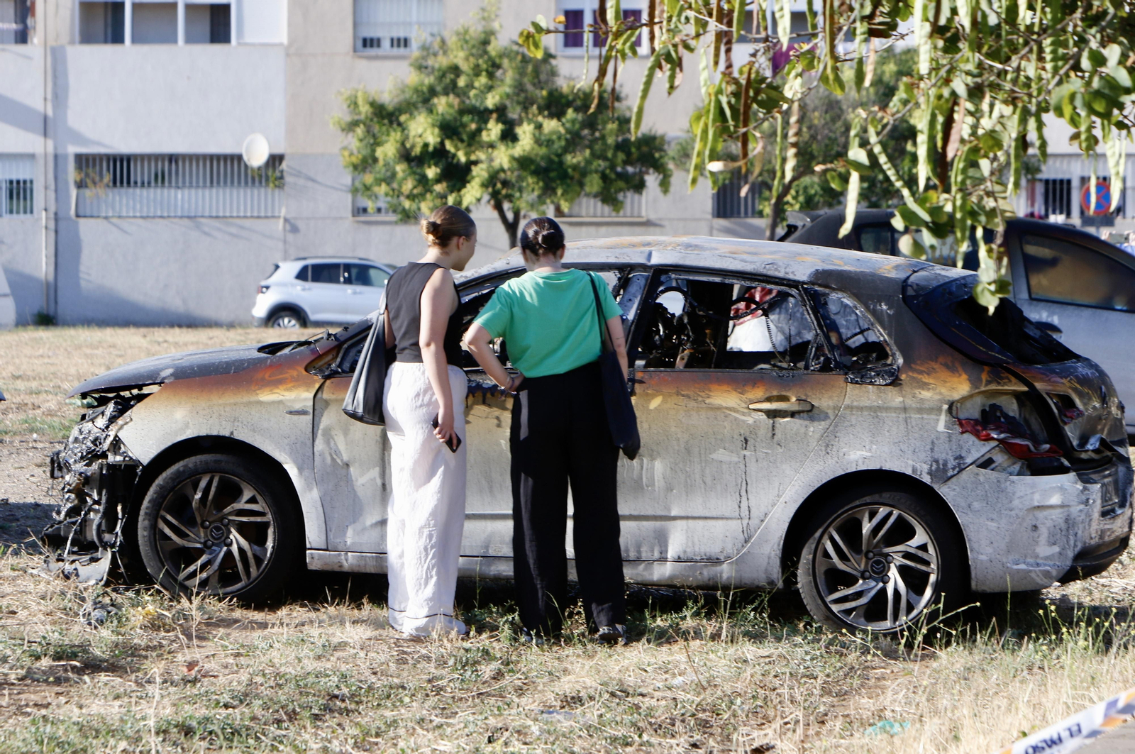 Incendio en Pino Montano