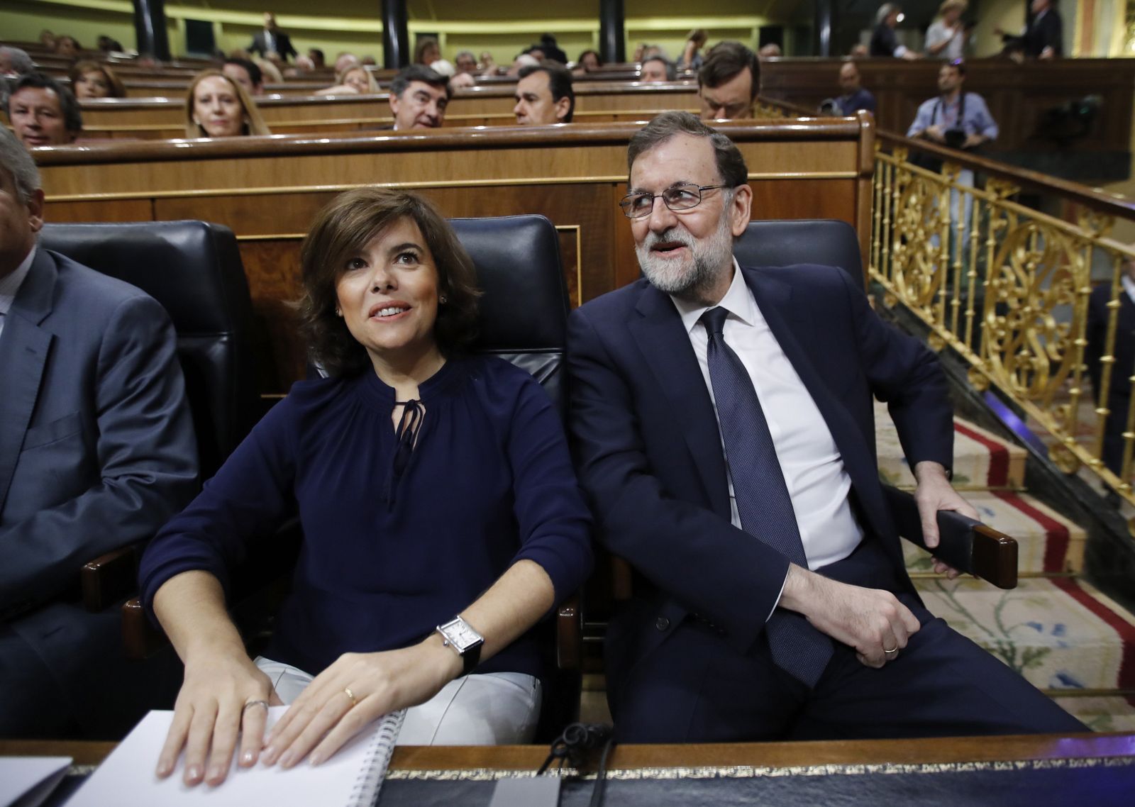 La moción de censura de Podemos contra Rajoy en imágenes