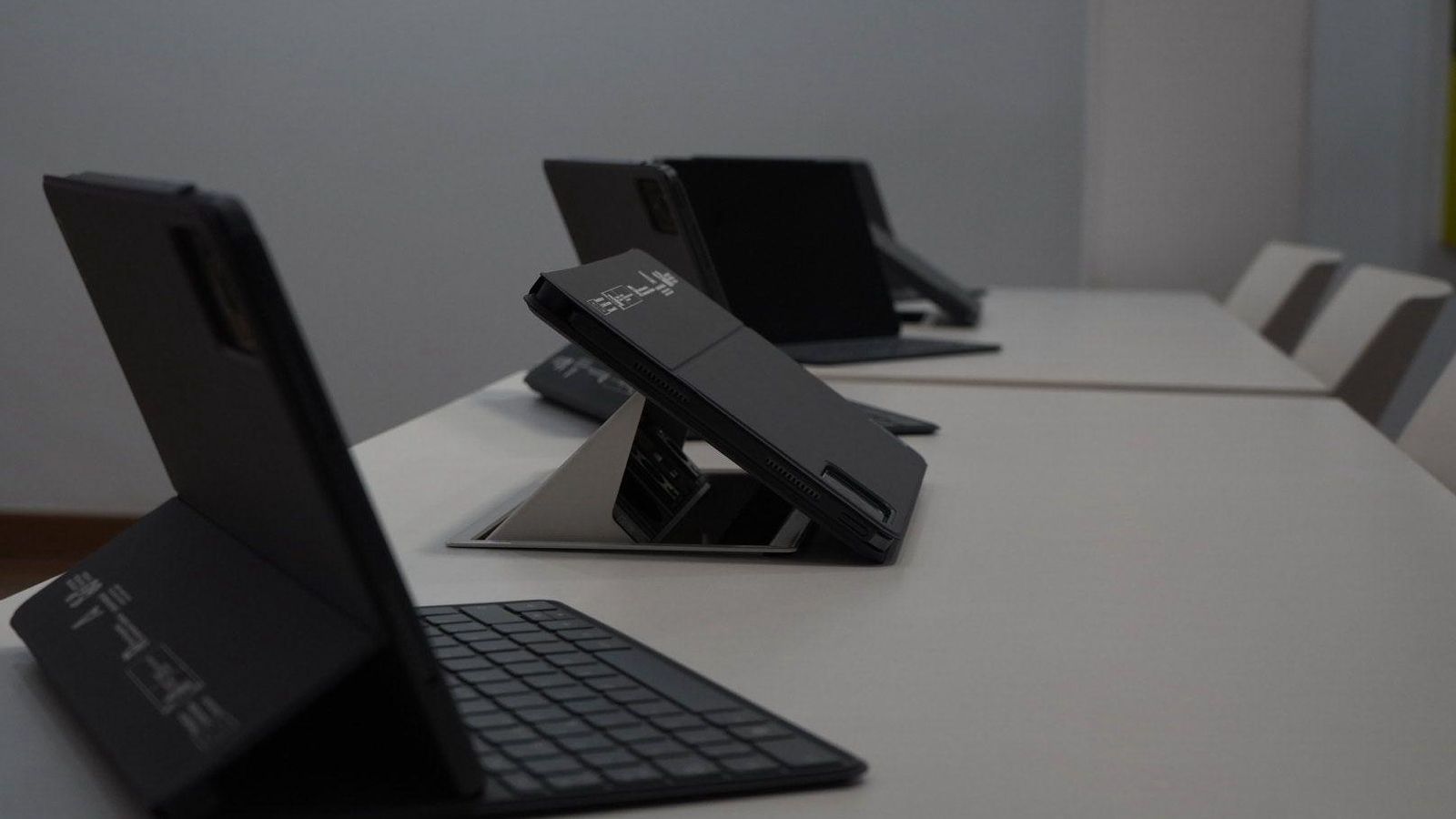 Tablets de la Diputación Provincial.