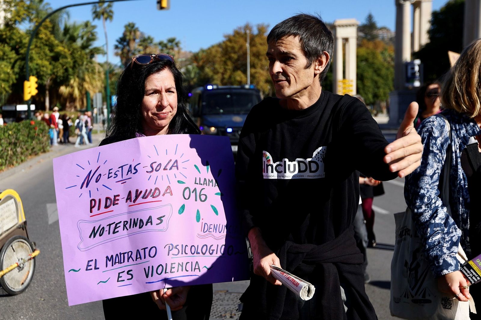 Todas las fotos que deja la manifestación del 25N