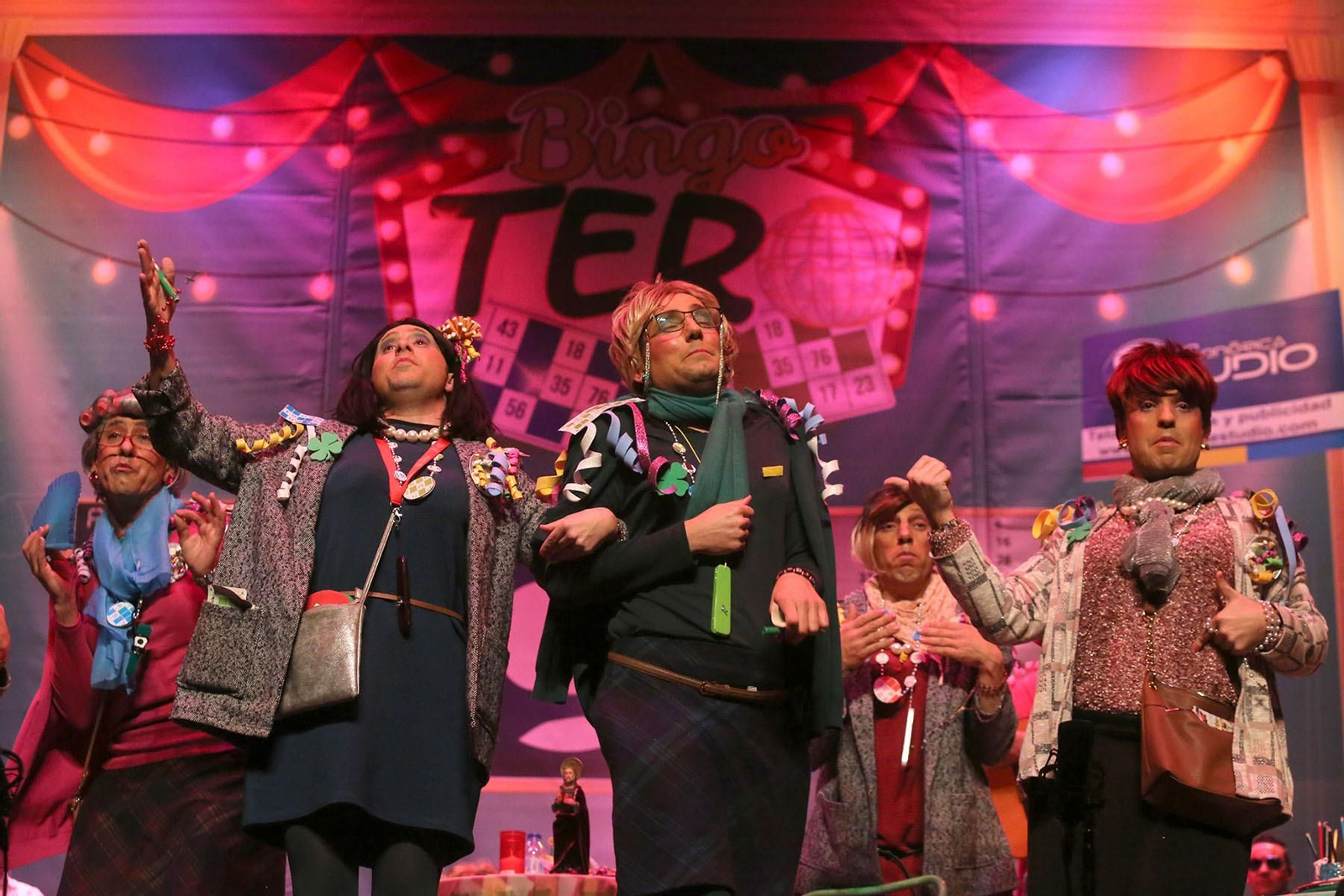 Cuarto día de preliminares del Carnaval Colombino en imágenes