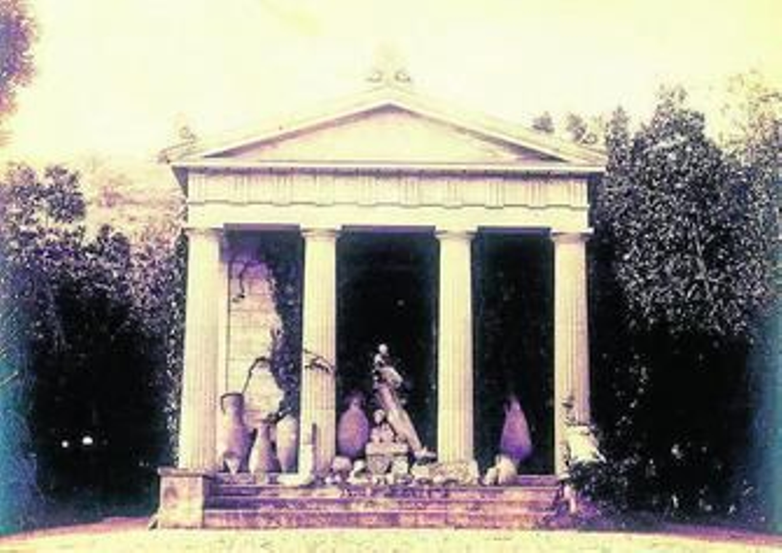 Descendientes de la familia Loring-Heredia, ayer.