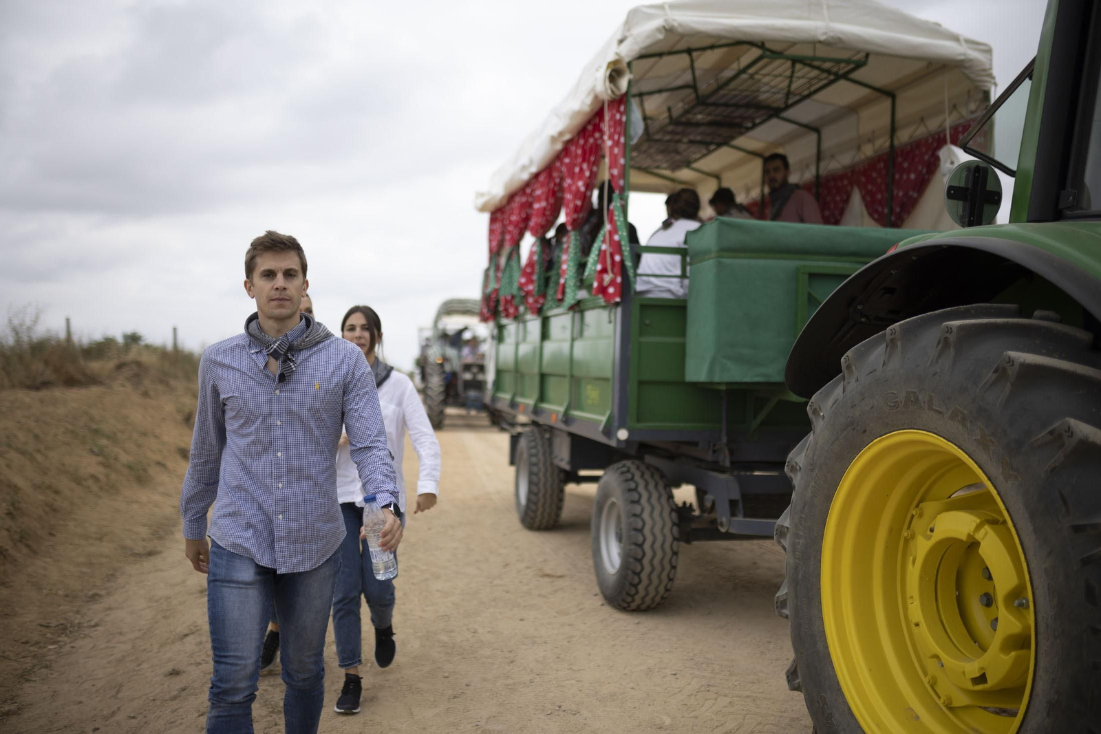 Imágenes del traslado de la Virgen del Rocío de Almonte hasta El Chaparral