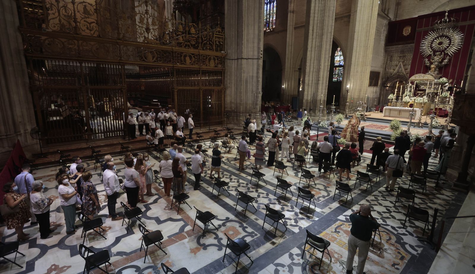 Imágenes de la festividad de la Virgen de los Reyes en la Catedral de Sevilla