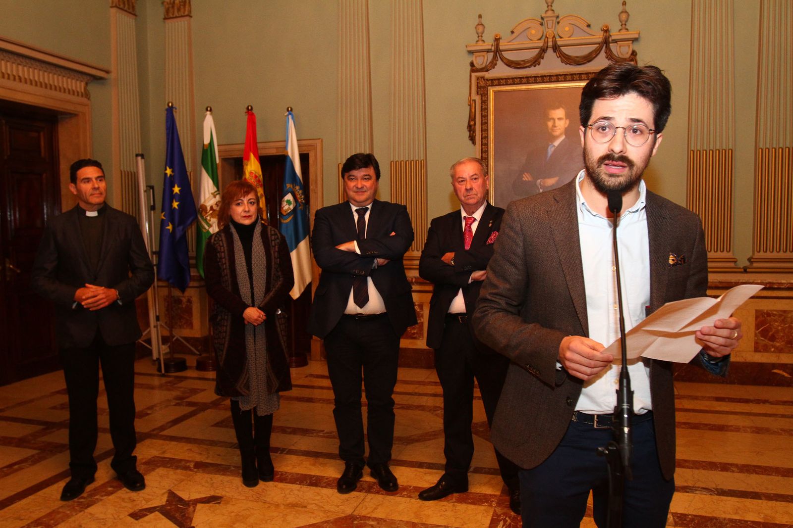 El Cristo de las Cadenas centra el cartel de la Semana Santa de Huelva de 2019