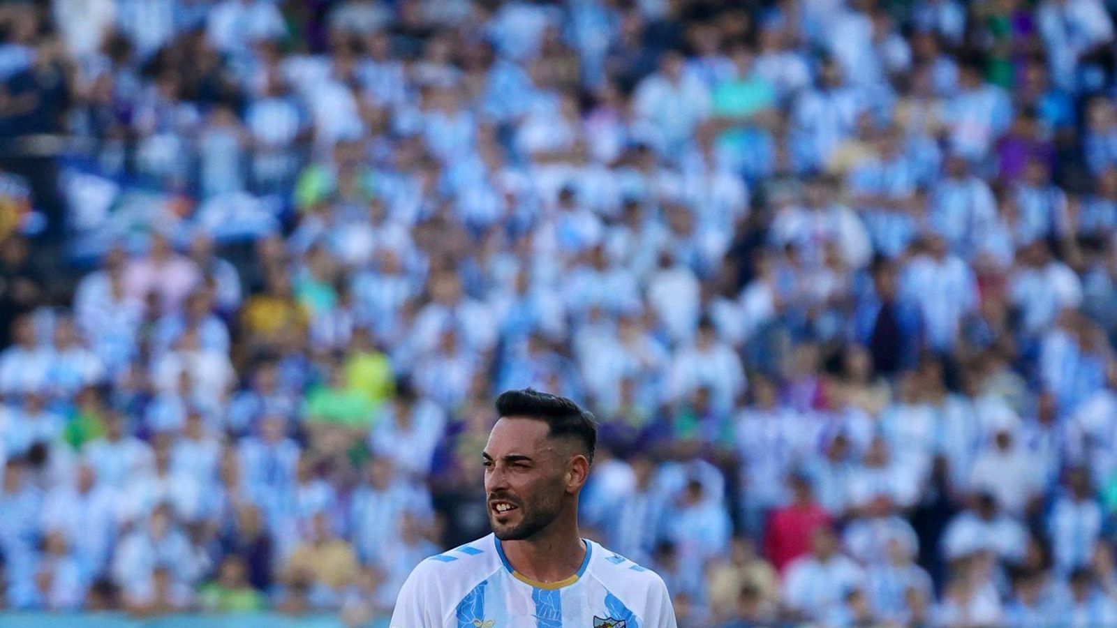 El Málaga CF-Real Oviedo, en fotos