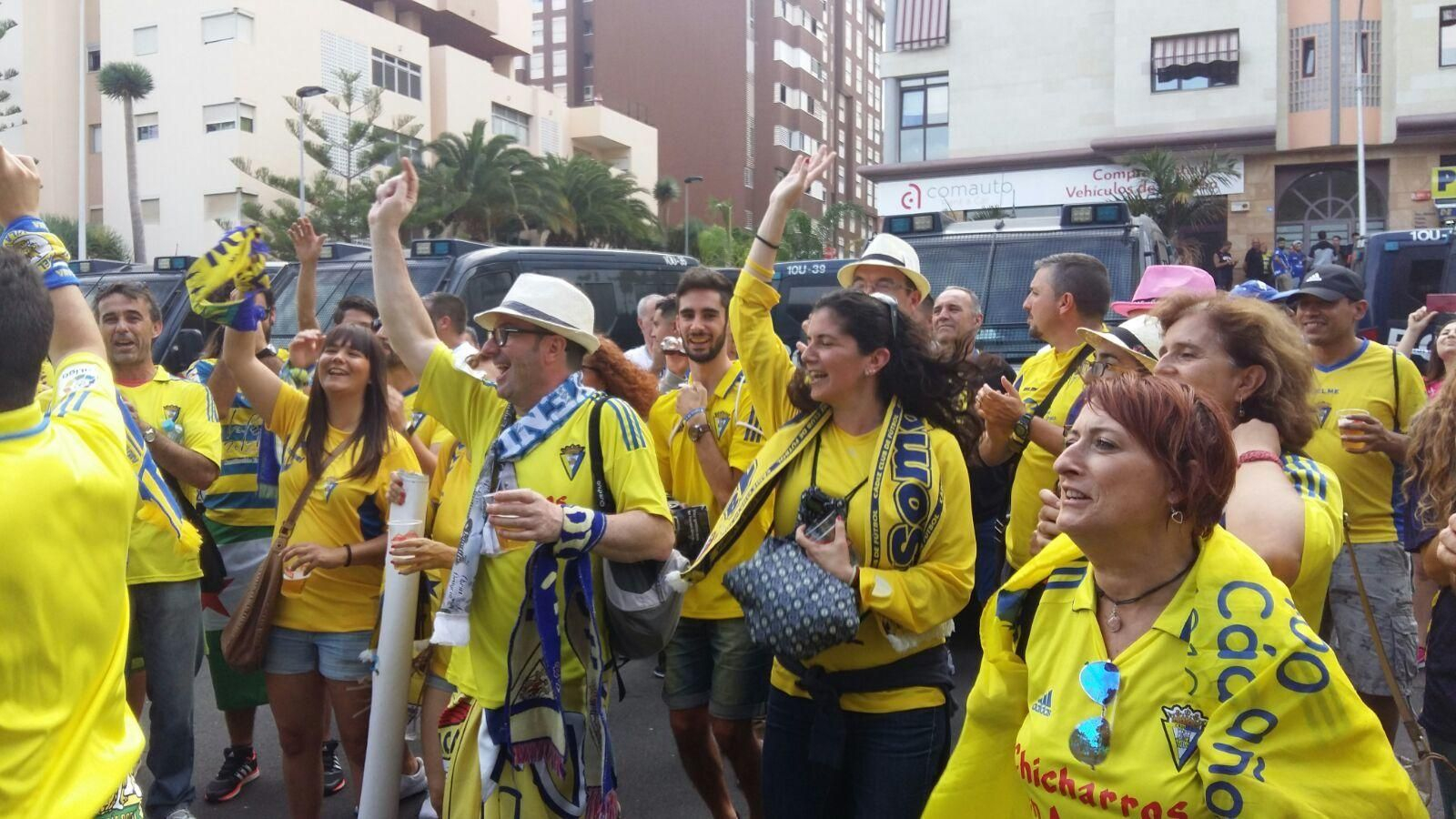 Las imágenes del Tenerife-Cádiz