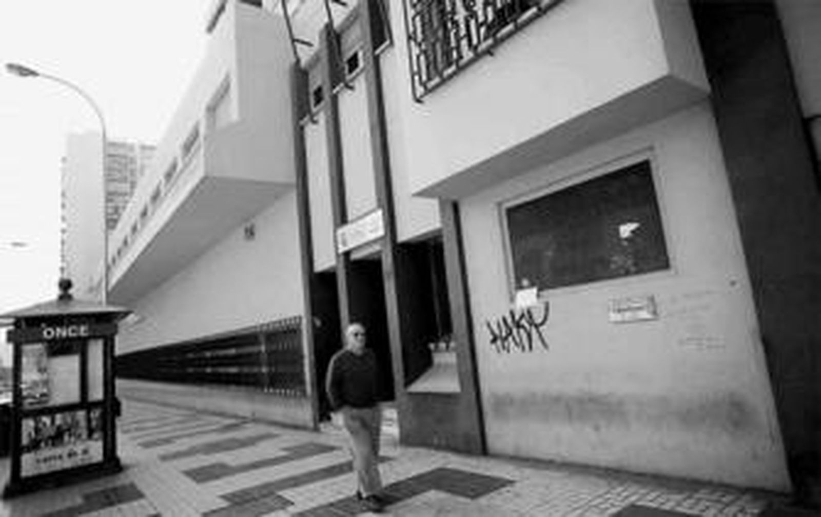 Actual sede de Tráfico, en la calle Mauricio Moro.