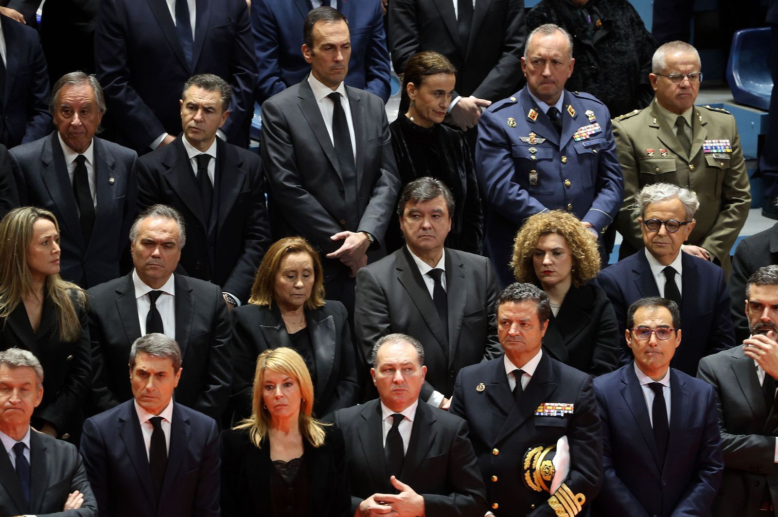 Fotografías de la misa funeral por las víctimas del accidente de tren en Adamuz