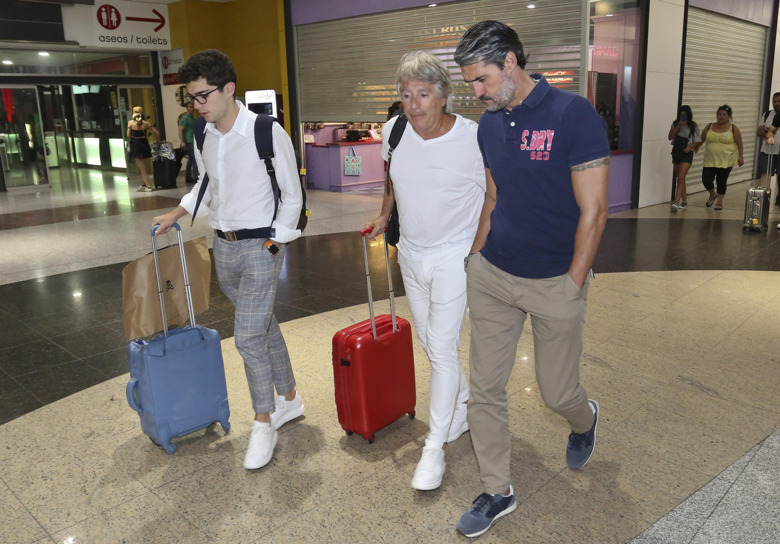 Shinji Okazaki, su fugaz paso por Málaga, en fotos