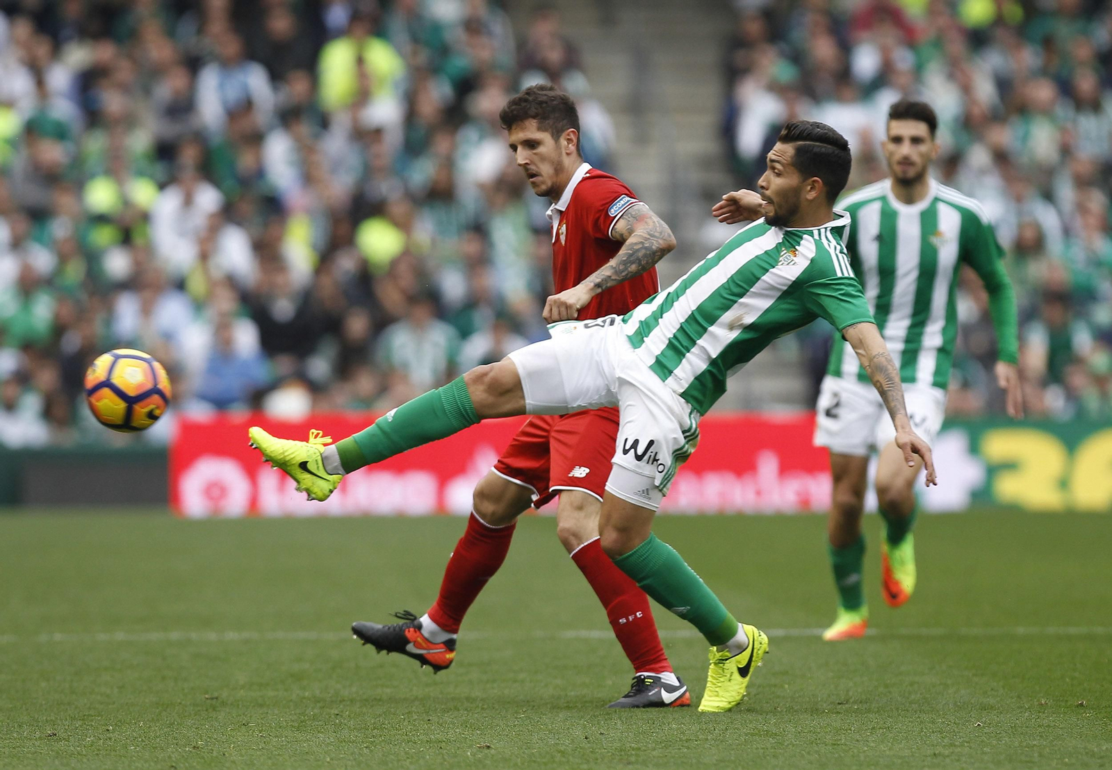 El Betis-Sevilla, en imágenes