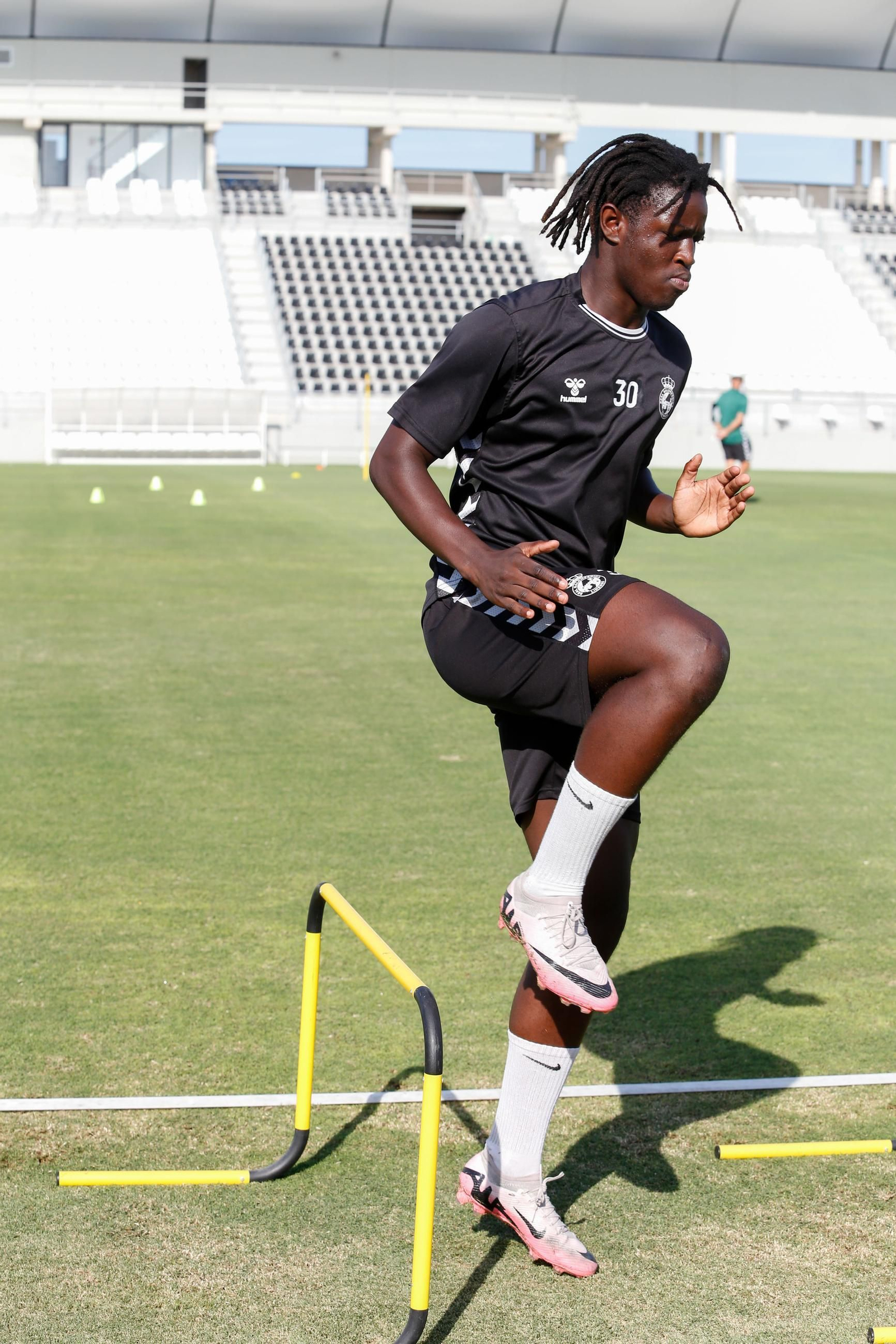 Las fotos del entrenamiento de la Balona previo al partido con el San Fernando