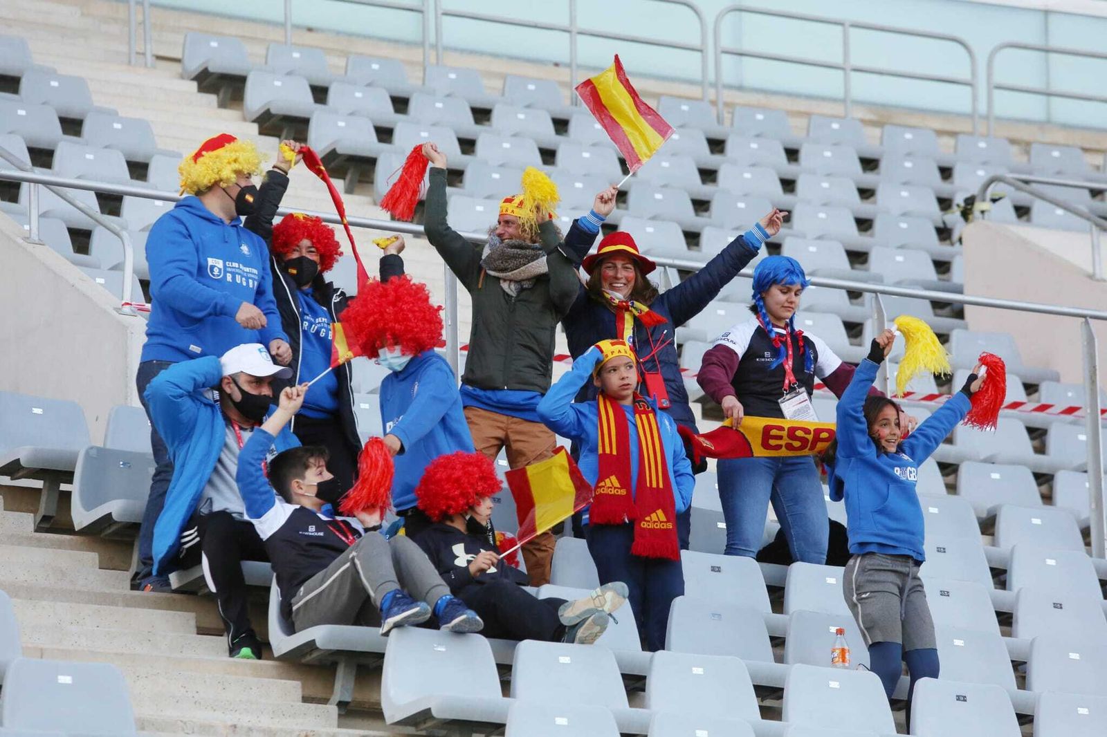 El primer día de las HSBC World Rugby Sevens Series, en fotos