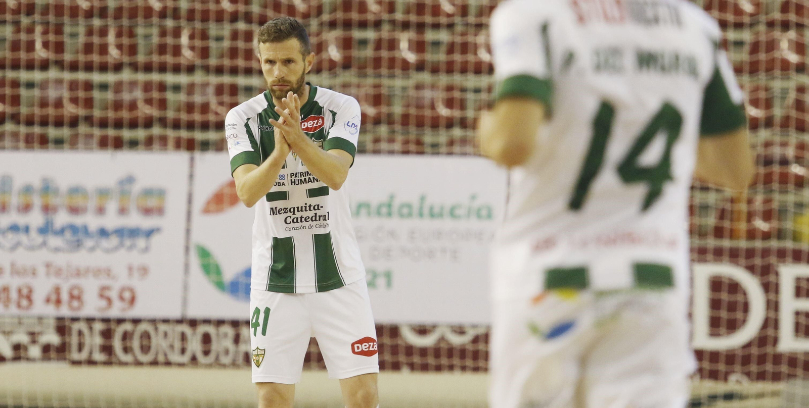 Cordero, en un encuentro de la presente temporada en Vista Alegre.
