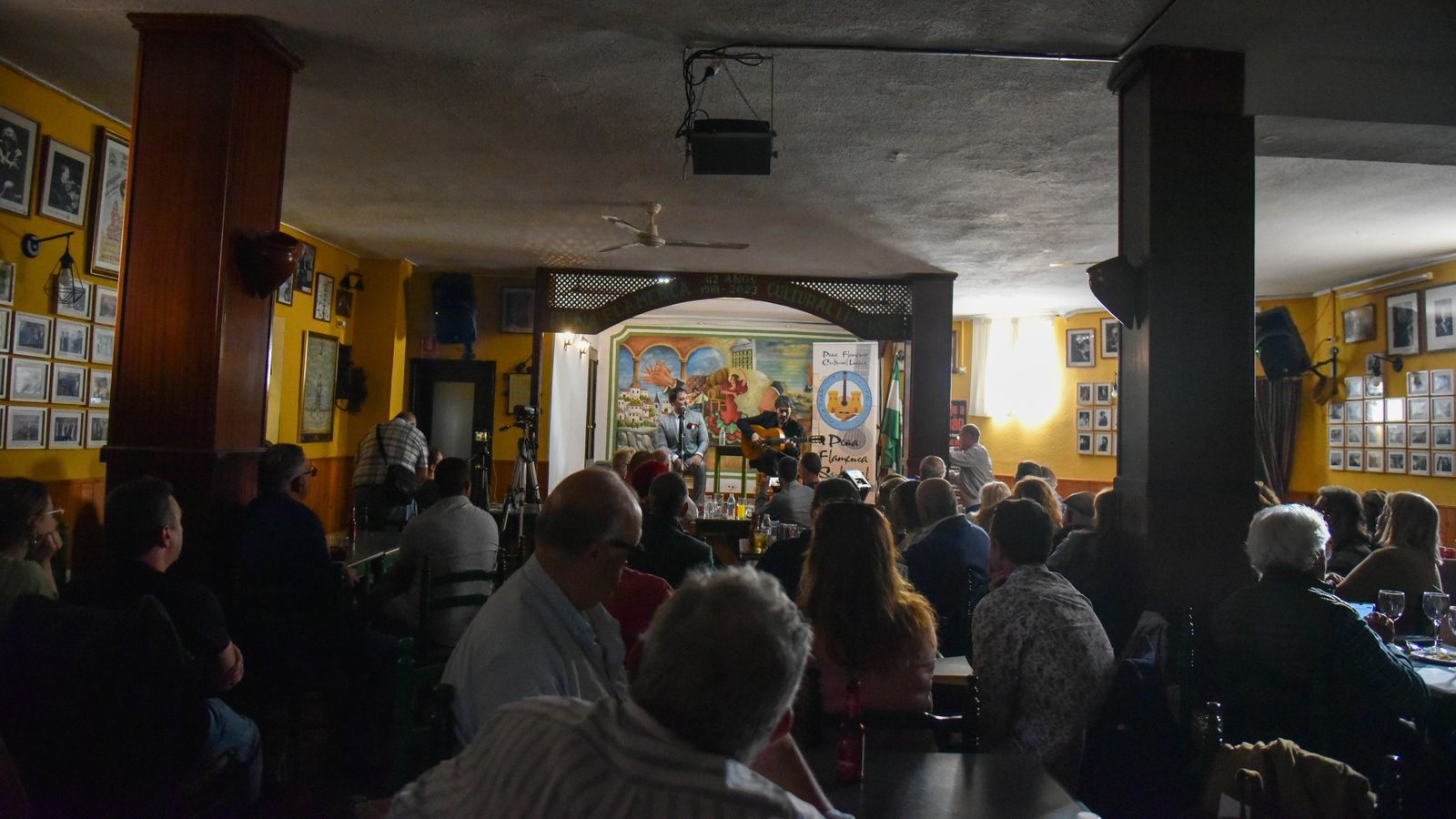 La clausura del Congreso Flamenco Antonio 'El Chaqueta' en La Peña Flamenca Cultural Linense