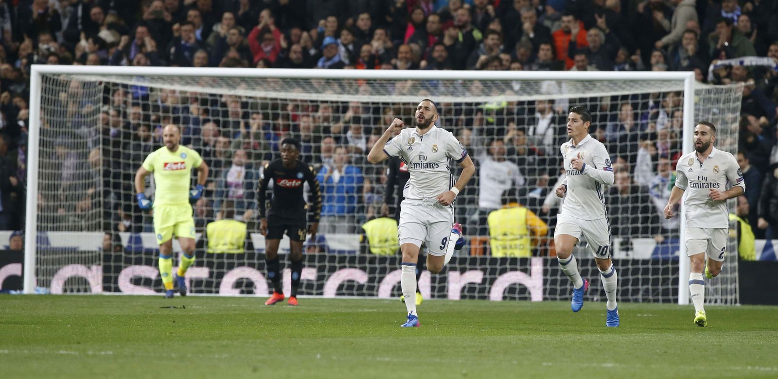 El Madrid-Nápoles de 'Champions'